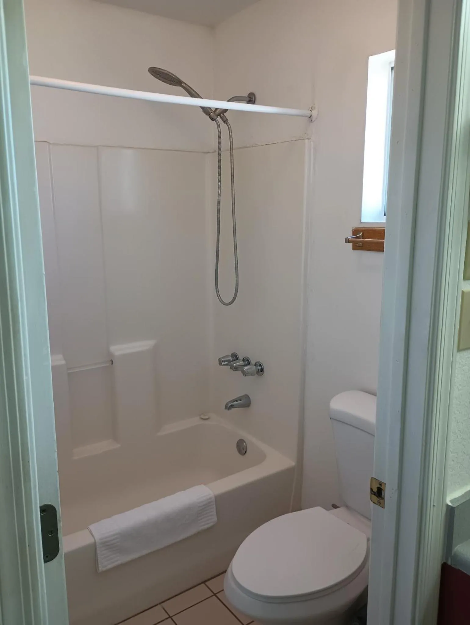 Shower in Rose's Motel