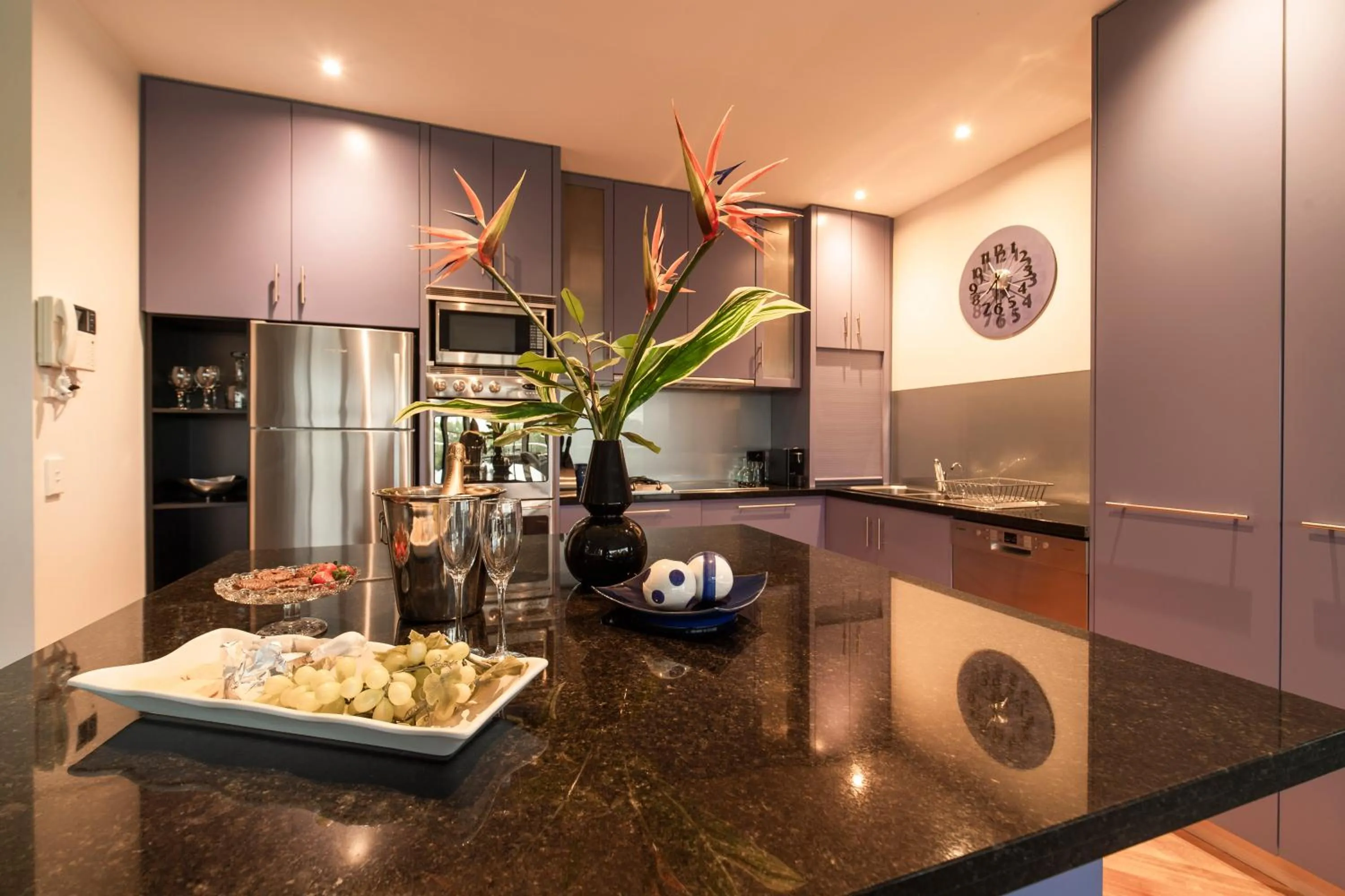 Kitchen or kitchenette in Hilltop Apartments Phillip Island