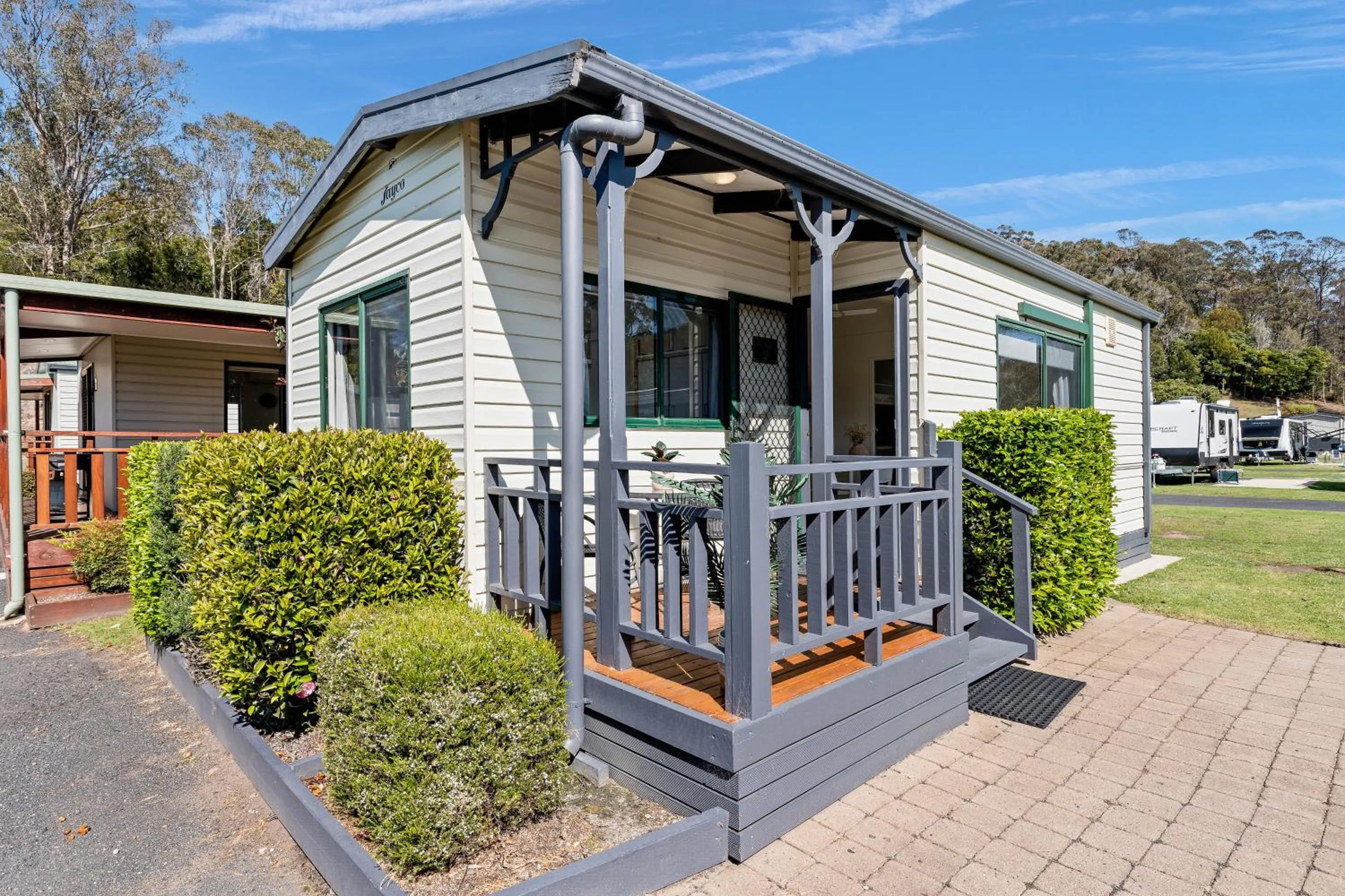 Patio in Tasman Holiday Parks - Merimbula
