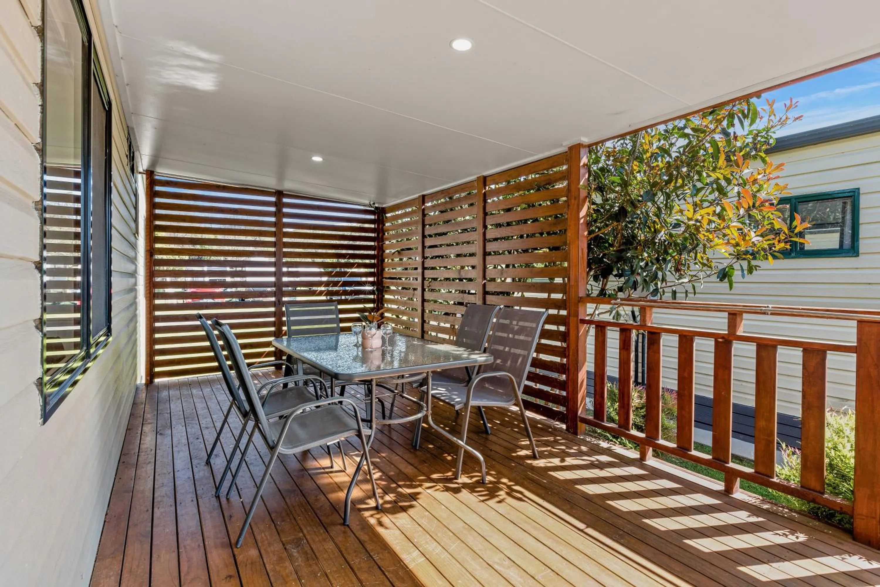 Patio in Tasman Holiday Parks - Merimbula