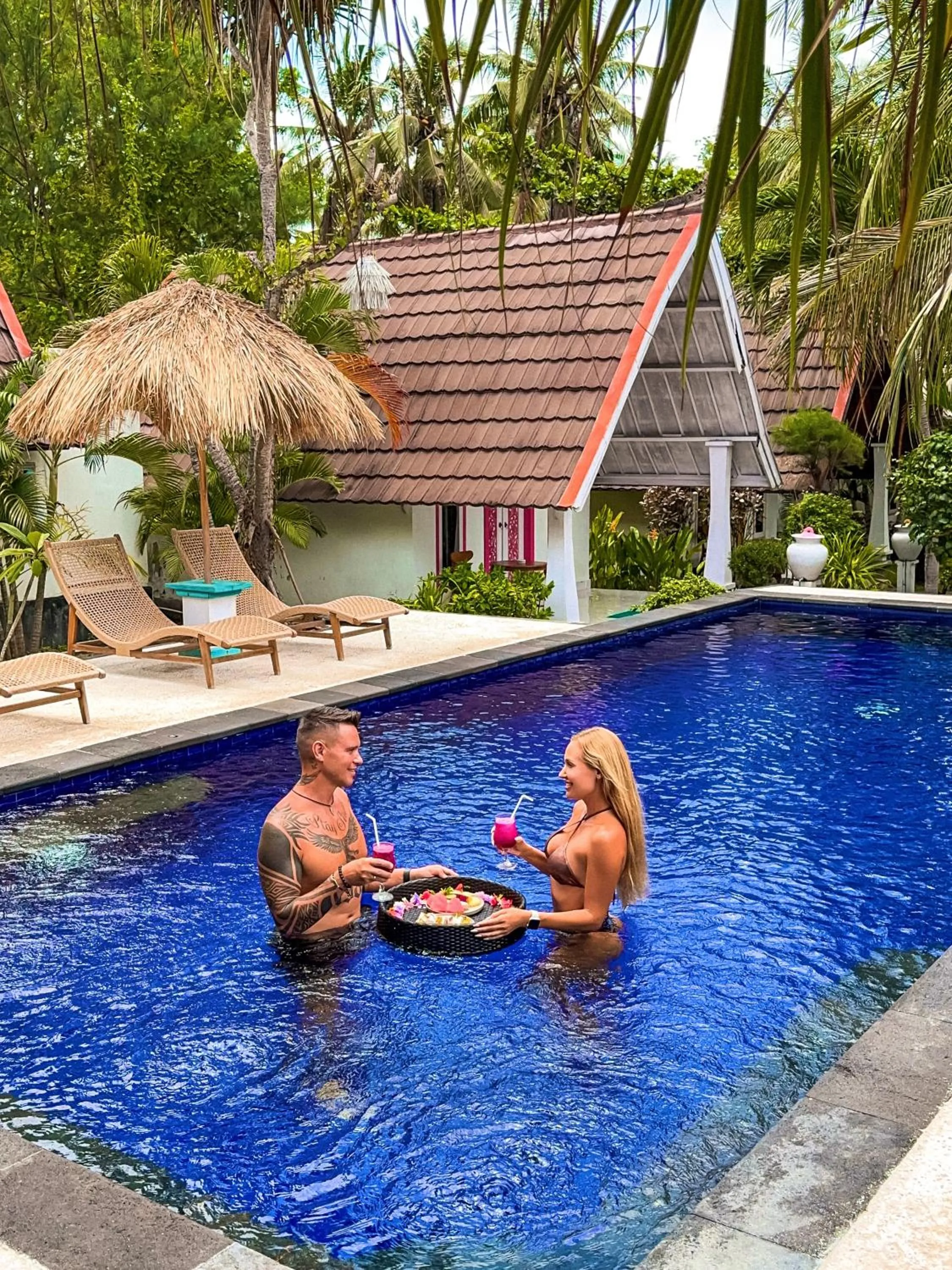 Property building in Pelangi Cottages Gili Air