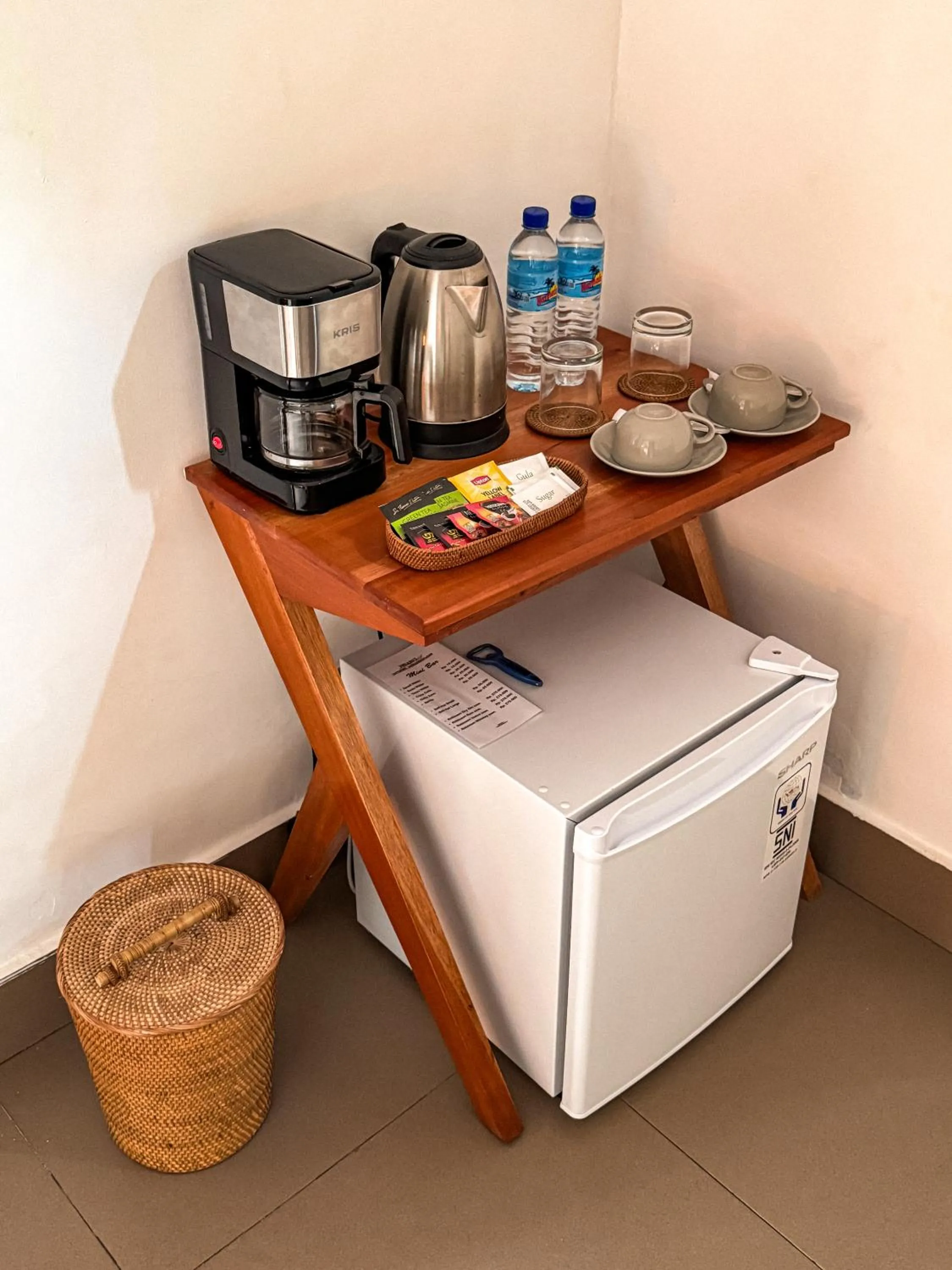 minibar in Pelangi Cottages Gili Air