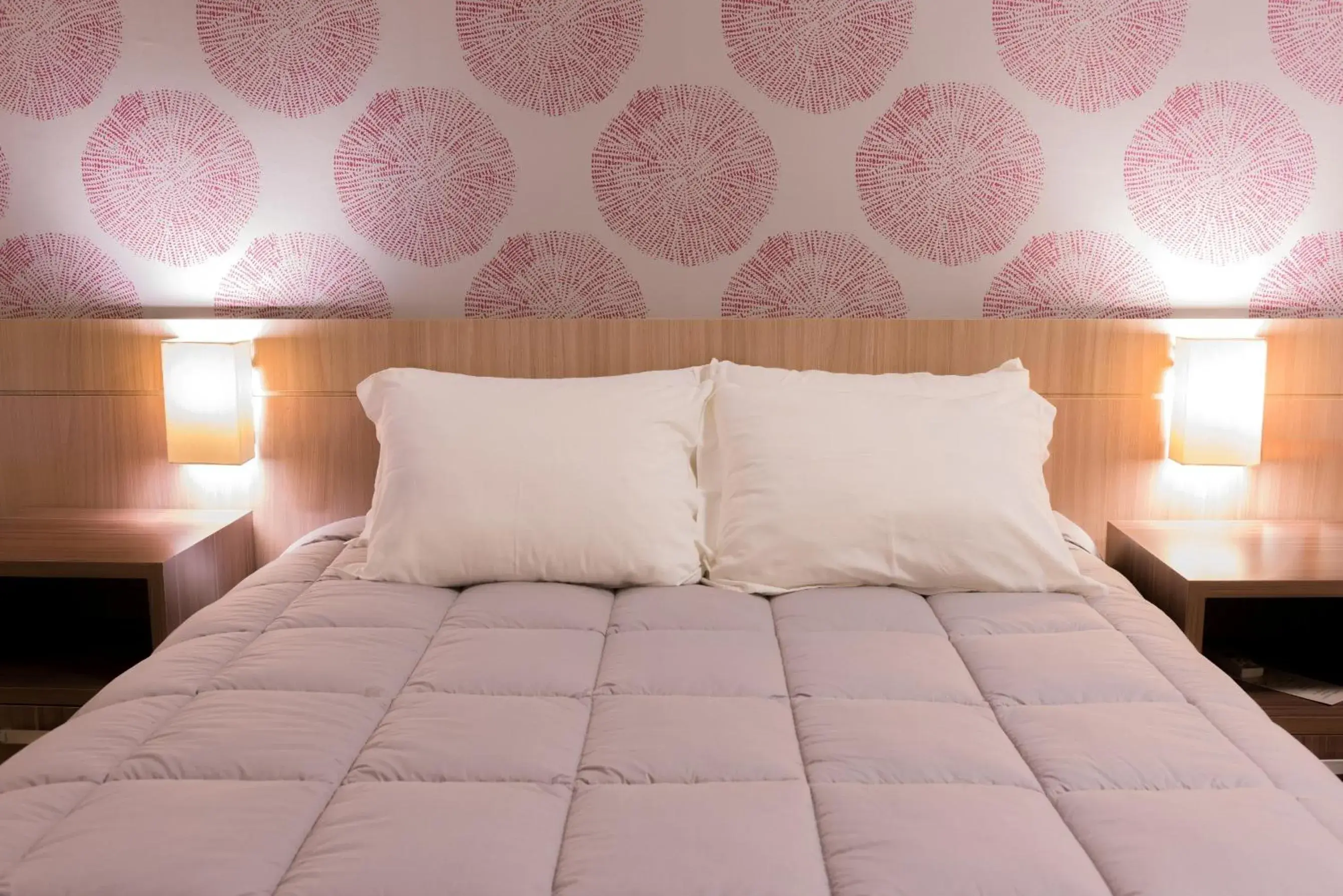 Bed in Continental Inn Bed in Continental Inn