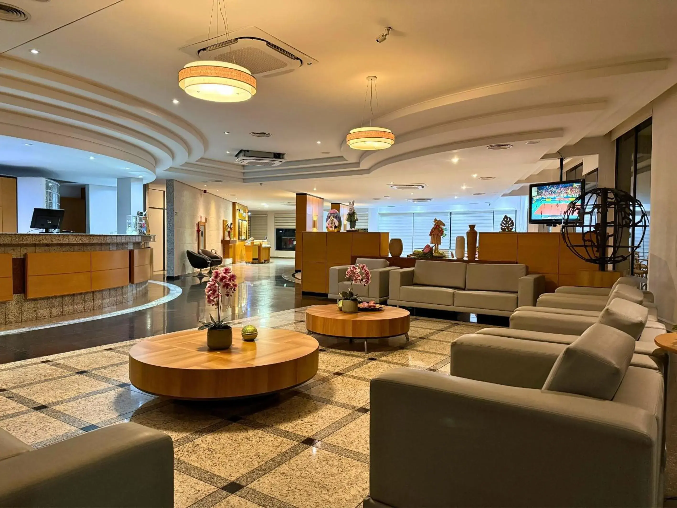 Lobby or reception in Continental Inn Lobby or reception in Continental Inn