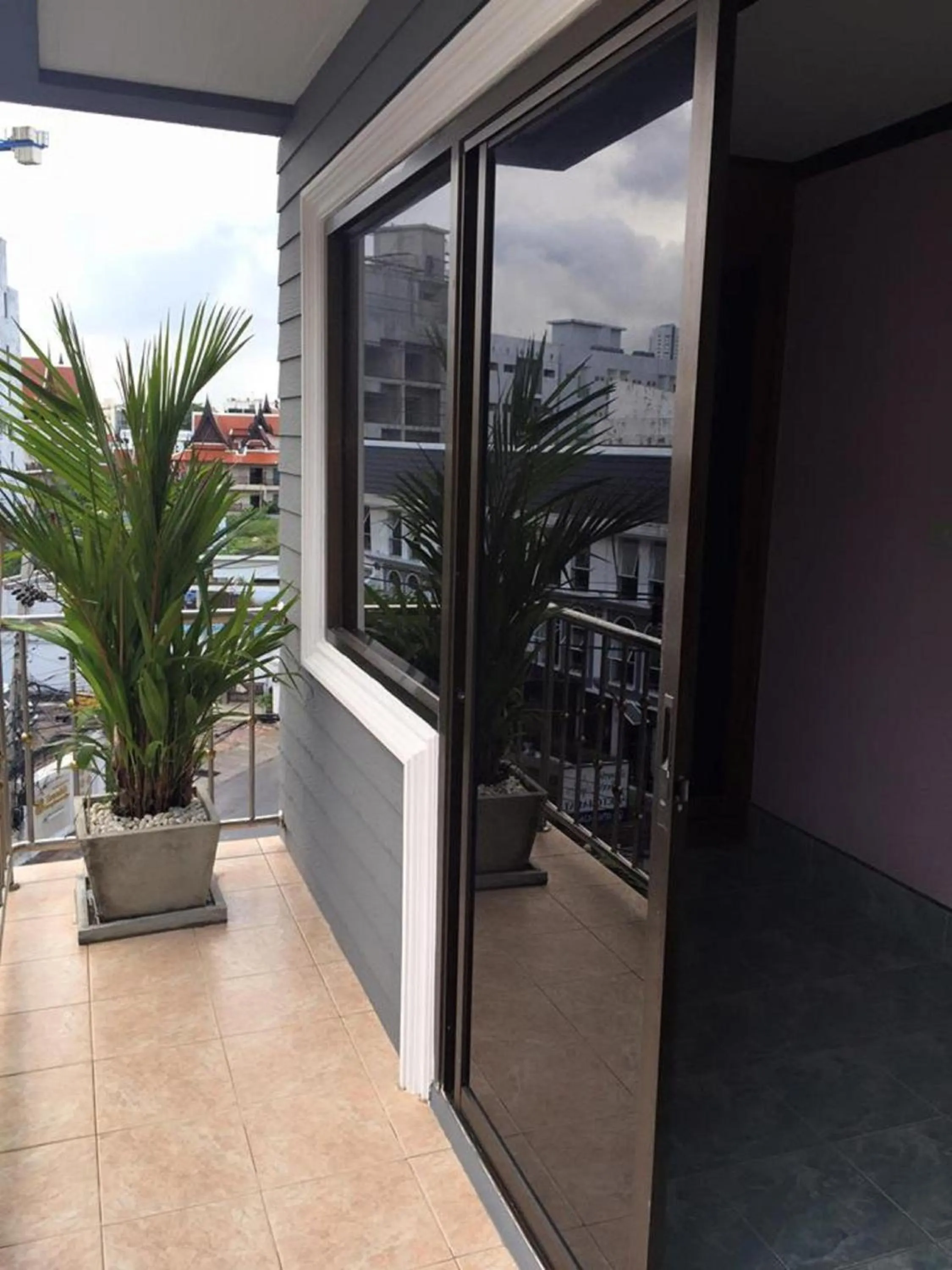 Balcony/Terrace in Baan Ketkeaw Guest House 2