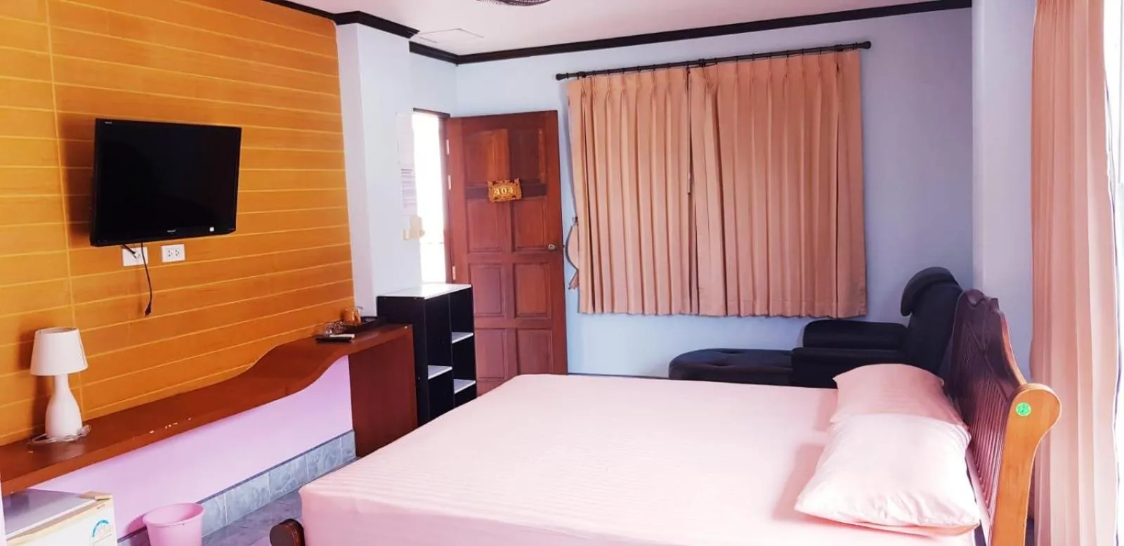 Bed in Baan Ketkeaw Guest House 2