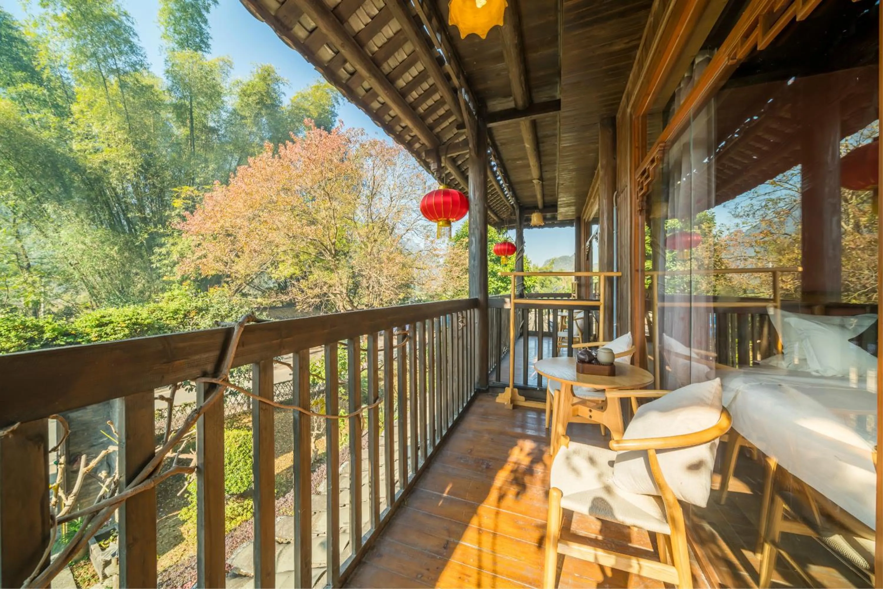 Coffee/tea facilities in Yangshuo Tea Cozy--one way Free pick up from airport or TS 4 nights