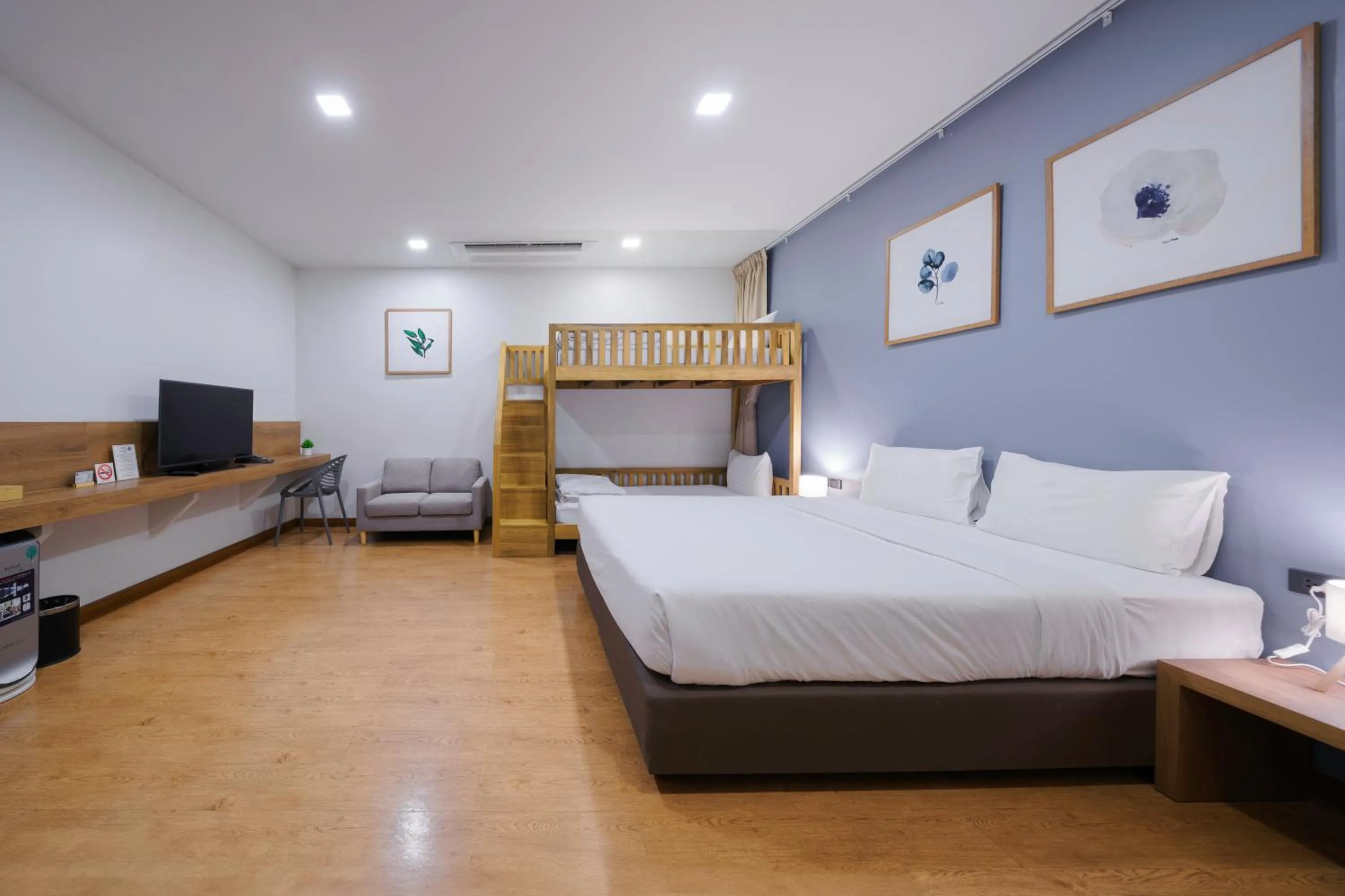 Bed in Icon Park Hotel, Chiang Mai- SHA Extra Plus