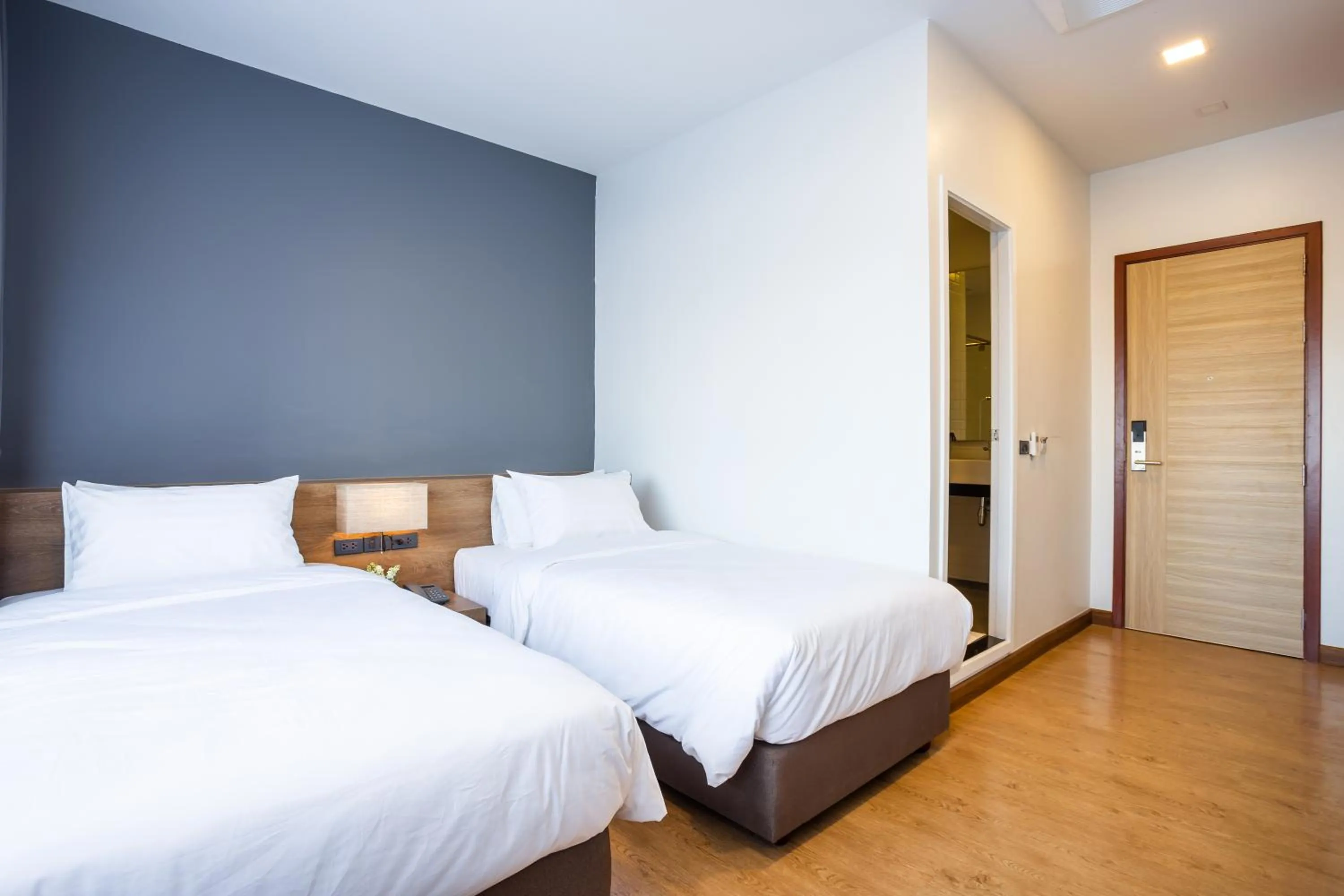 Bed in Icon Park Hotel, Chiang Mai- SHA Extra Plus