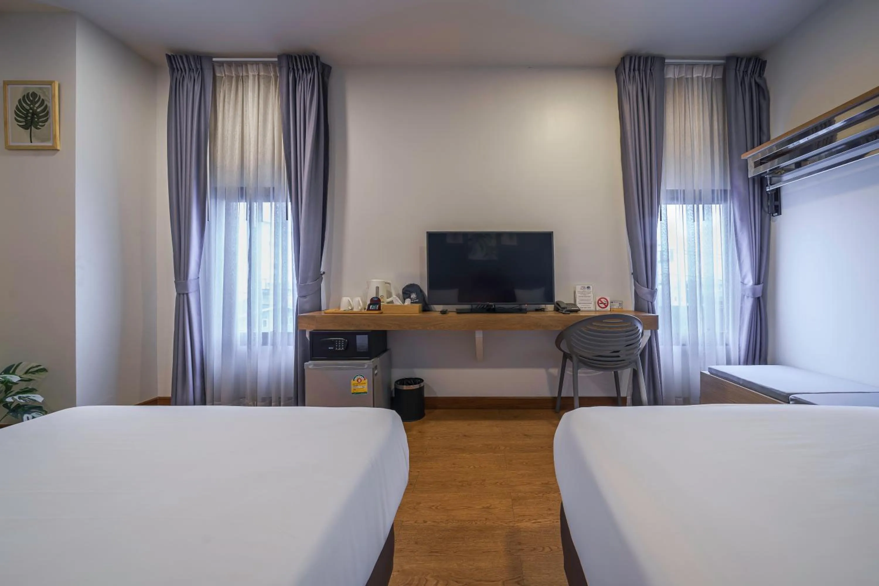 Decorative detail, Bed in Icon Park Hotel, Chiang Mai- SHA Extra Plus