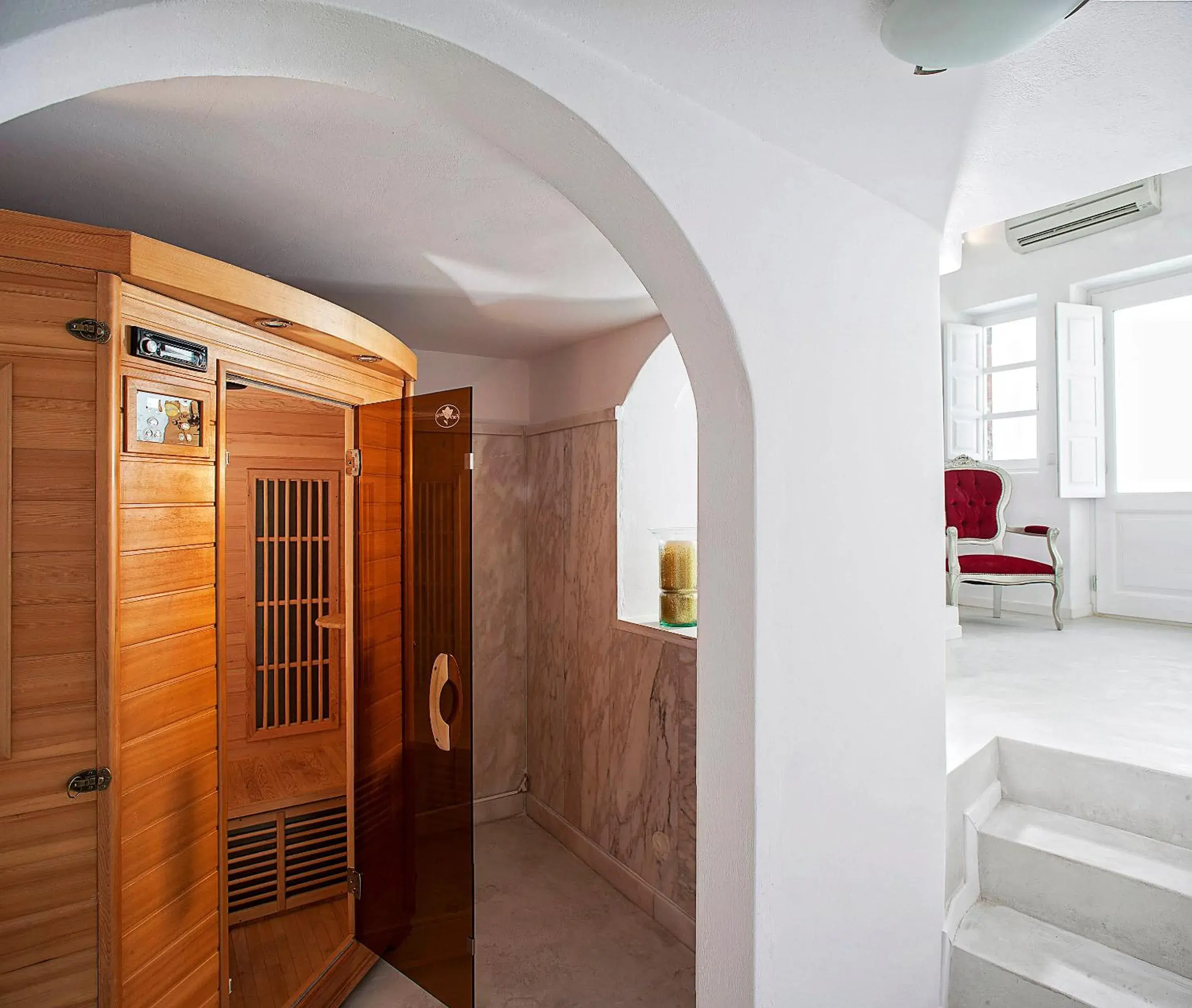 Spa and wellness centre/facilities in Above Blue Suites Spa and wellness centre/facilities in Above Blue Suites