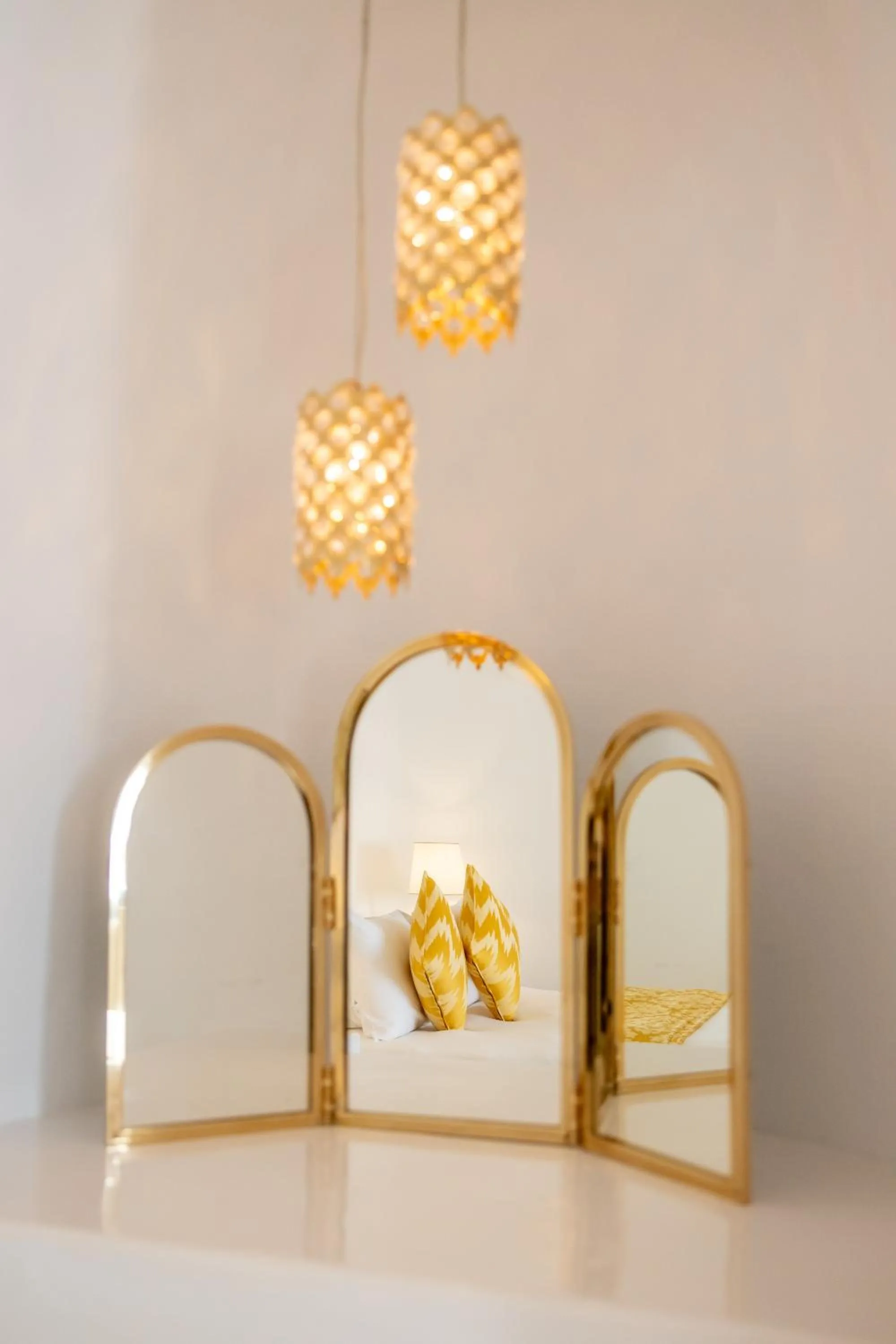 Decorative detail in Above Blue Suites