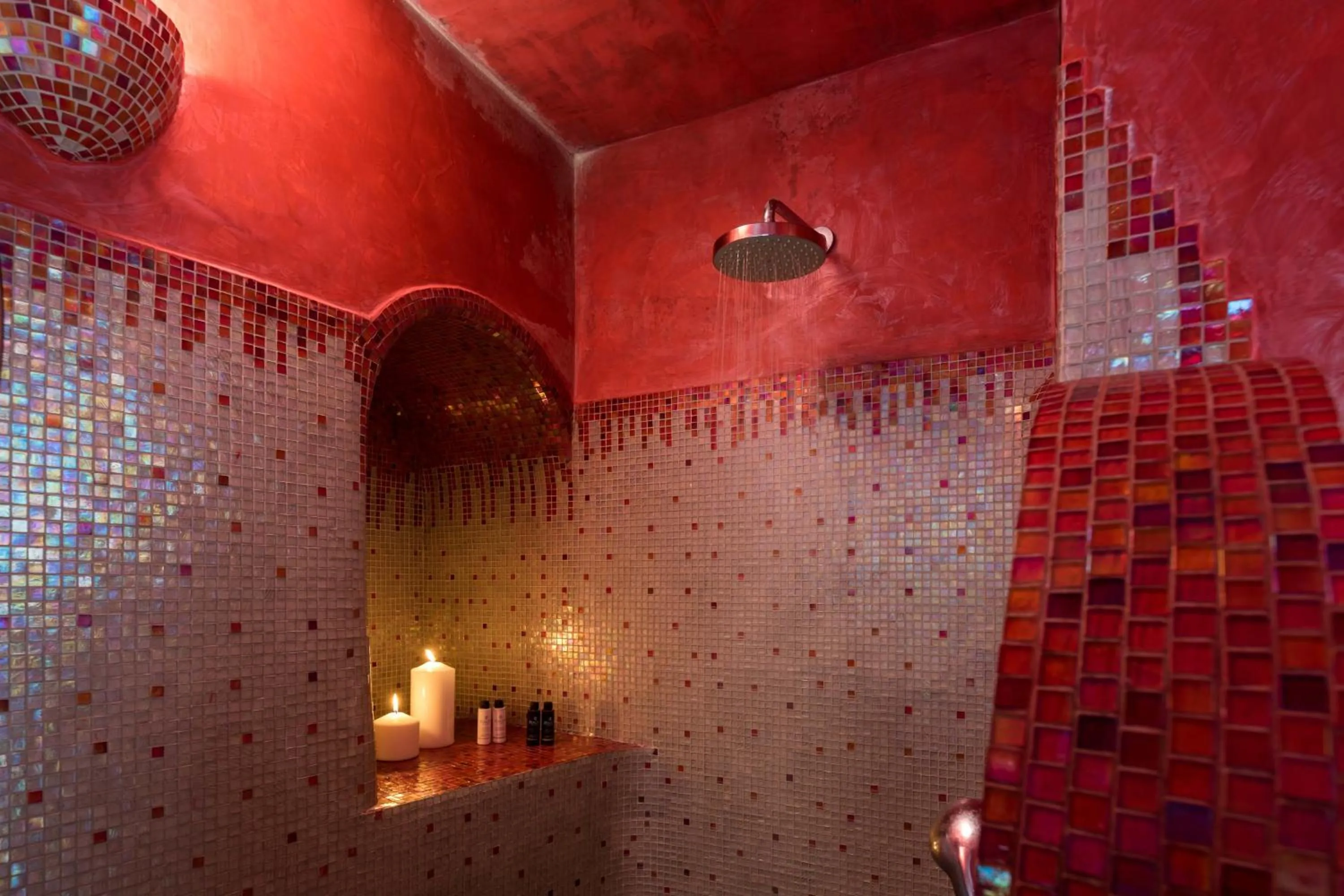 Bathroom in Above Blue Suites