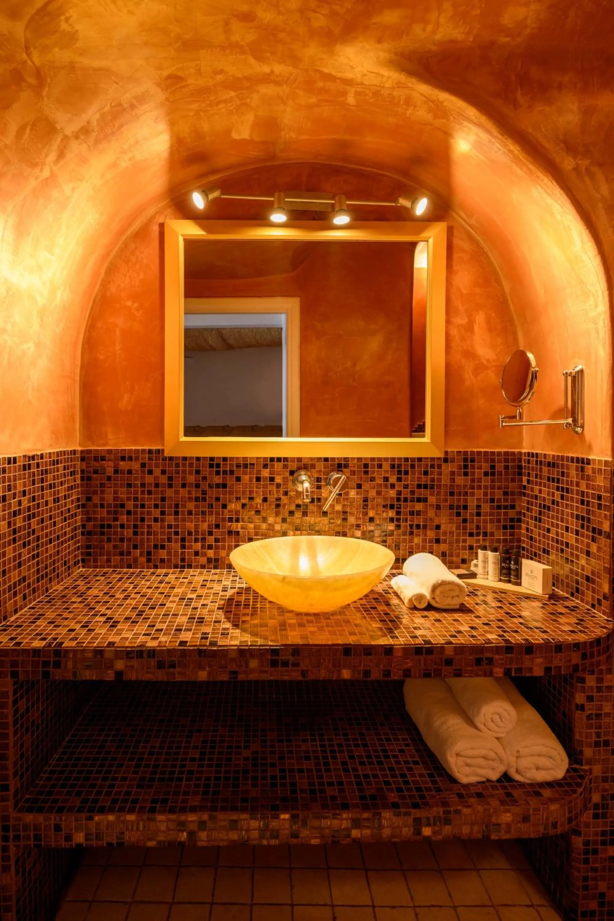Bathroom in Above Blue Suites
