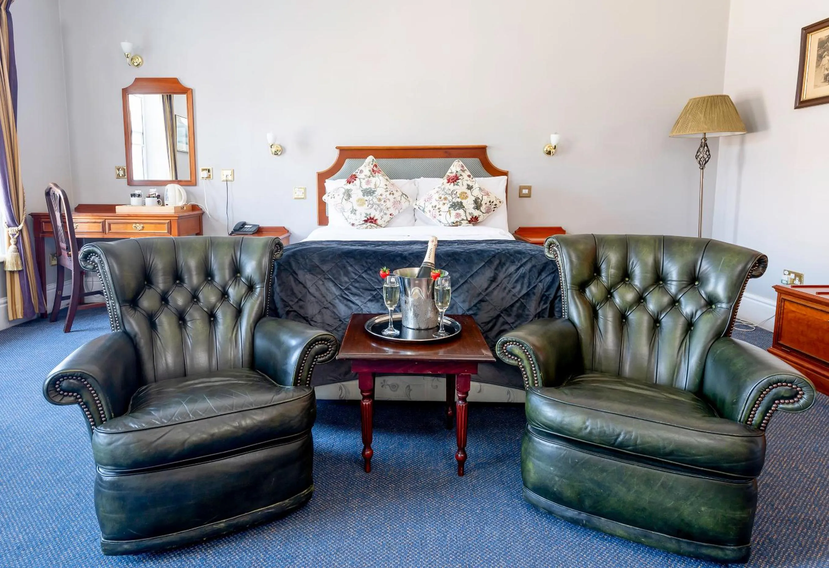 Bed in The Central Hotel