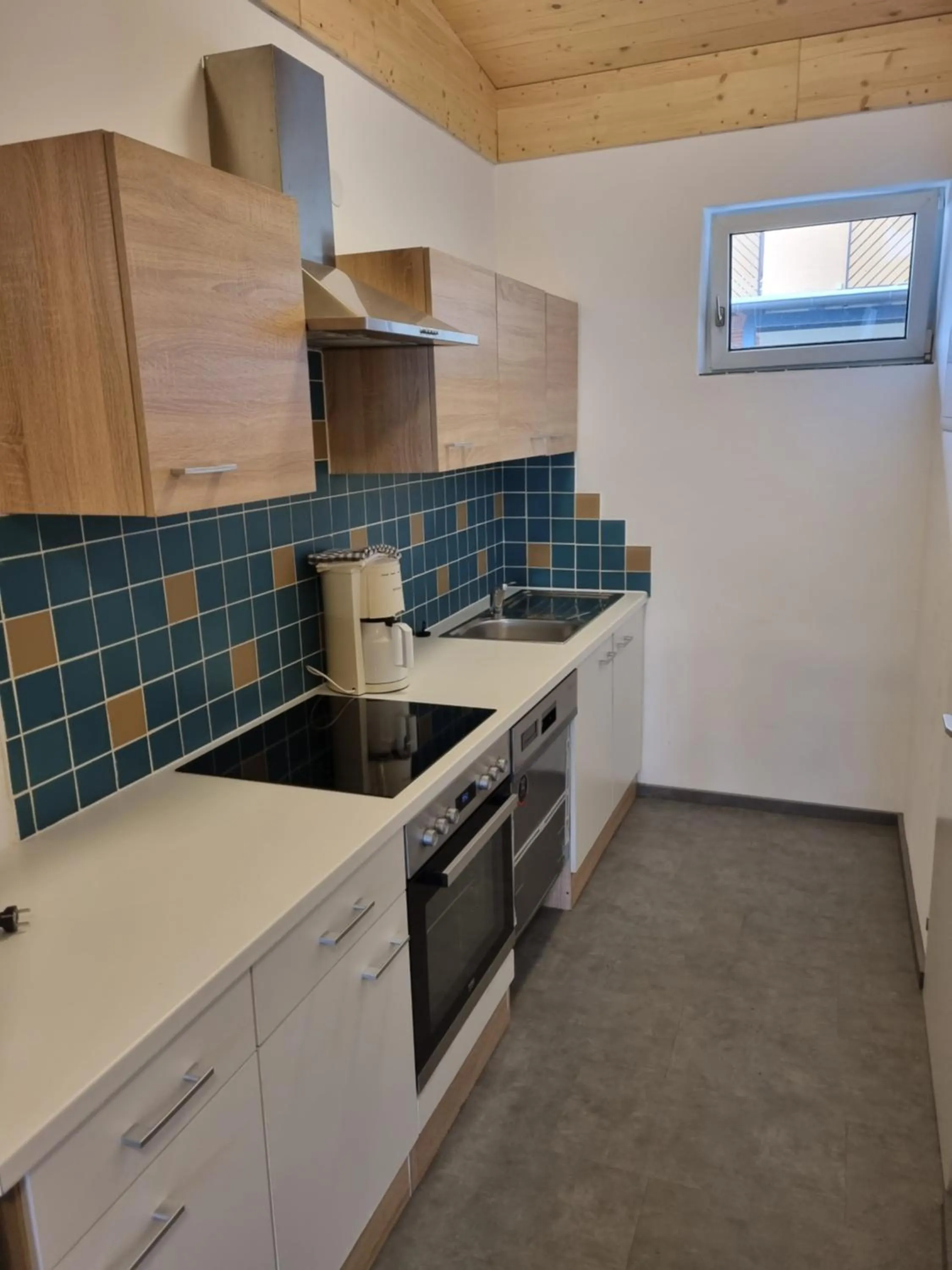 kitchen in Appartementhotel Rutar Lido