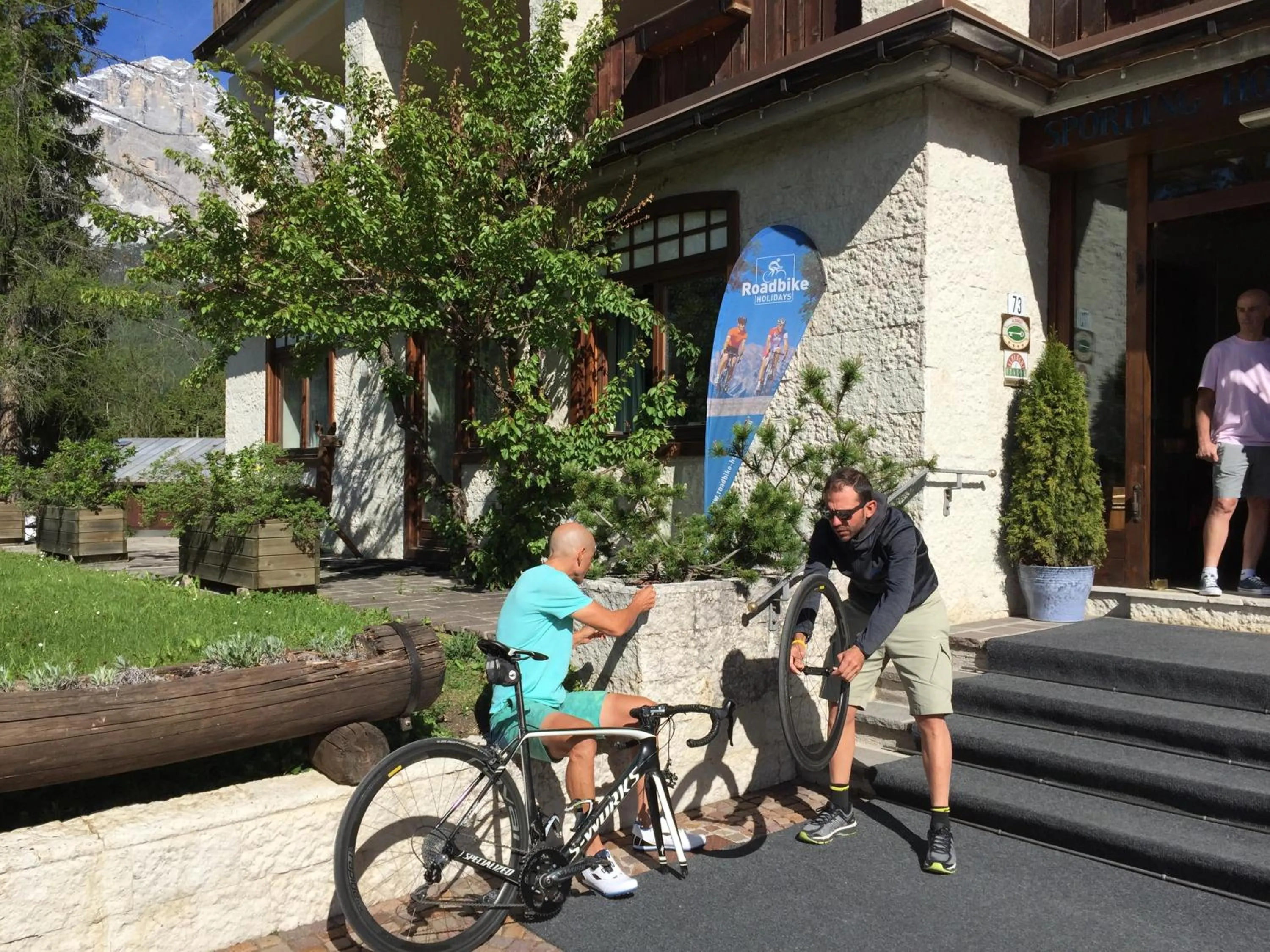 Facade/entrance in Boutique Hotel Villa Blu Cortina D'Ampezzo