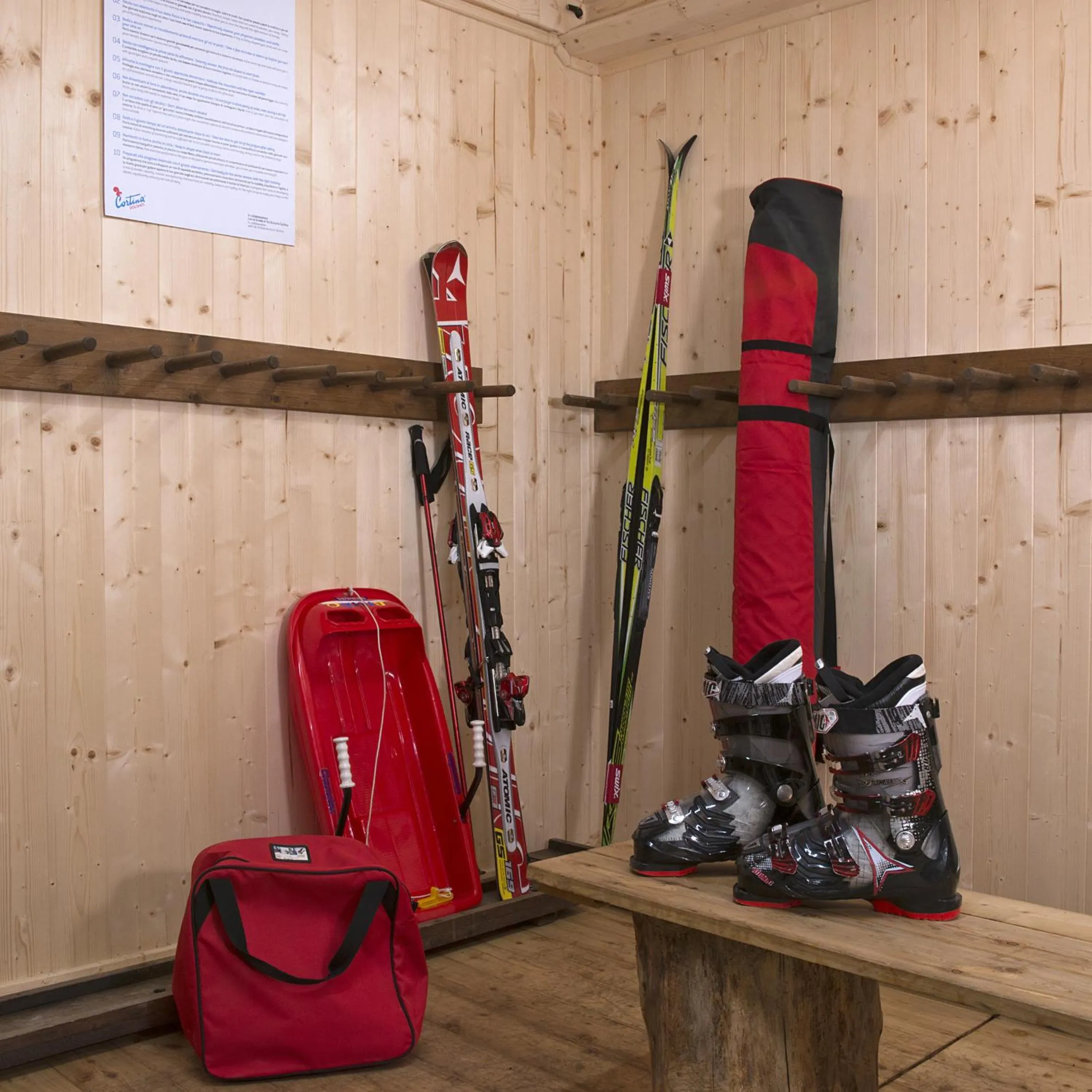 Skiing in Boutique Hotel Villa Blu Cortina D'Ampezzo