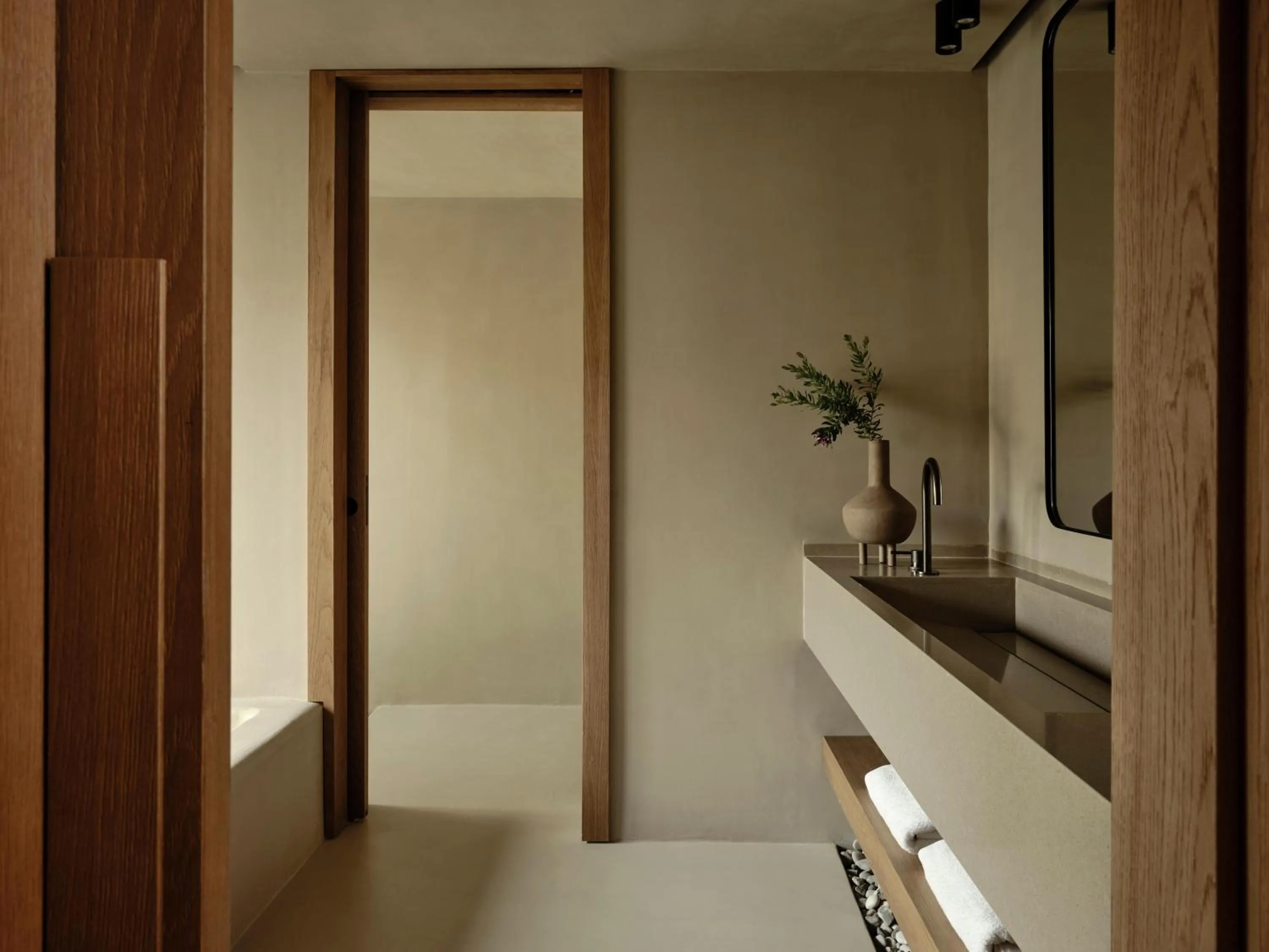 Bathroom in Andronis Arcadia Hotel