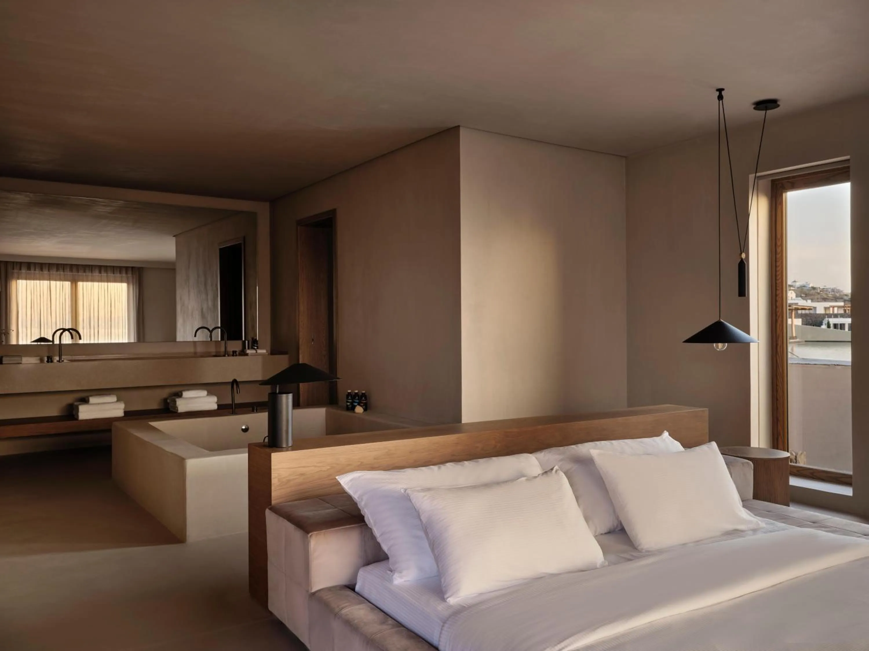 Photo of the whole room, Bed in Andronis Arcadia Hotel