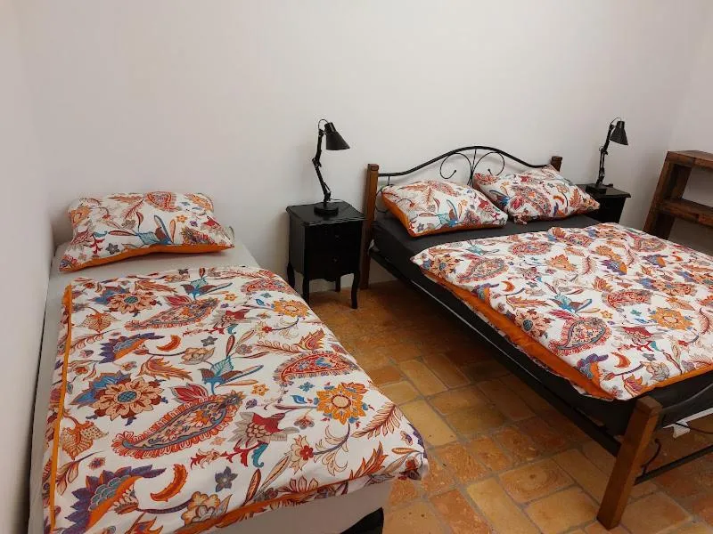 Bedroom, Bed in Villa Coola