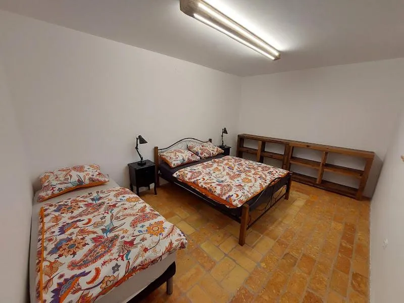 Bedroom, Bed in Villa Coola