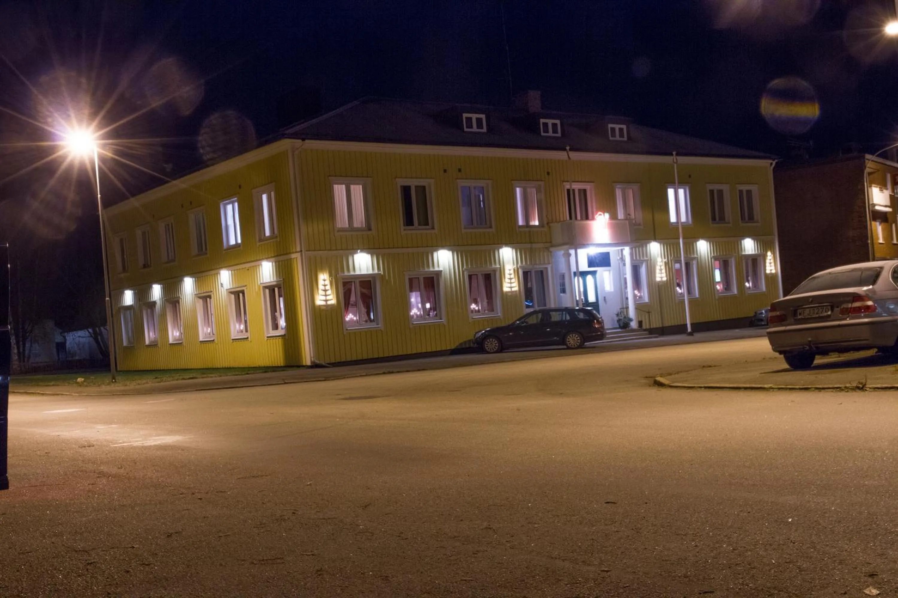 Facade/entrance in Reftele Wardshus