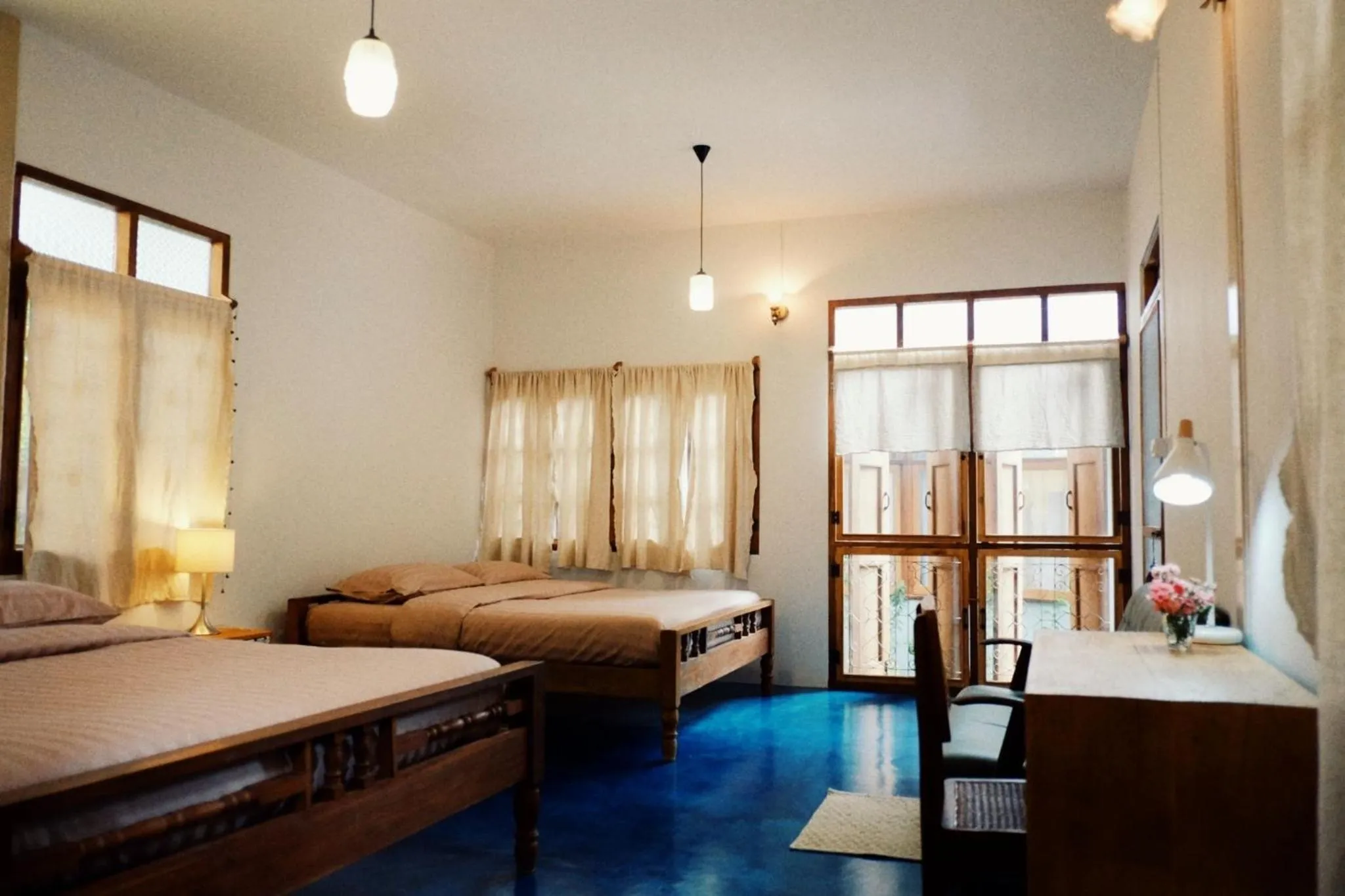 Bed in Paiyannoi Guesthome