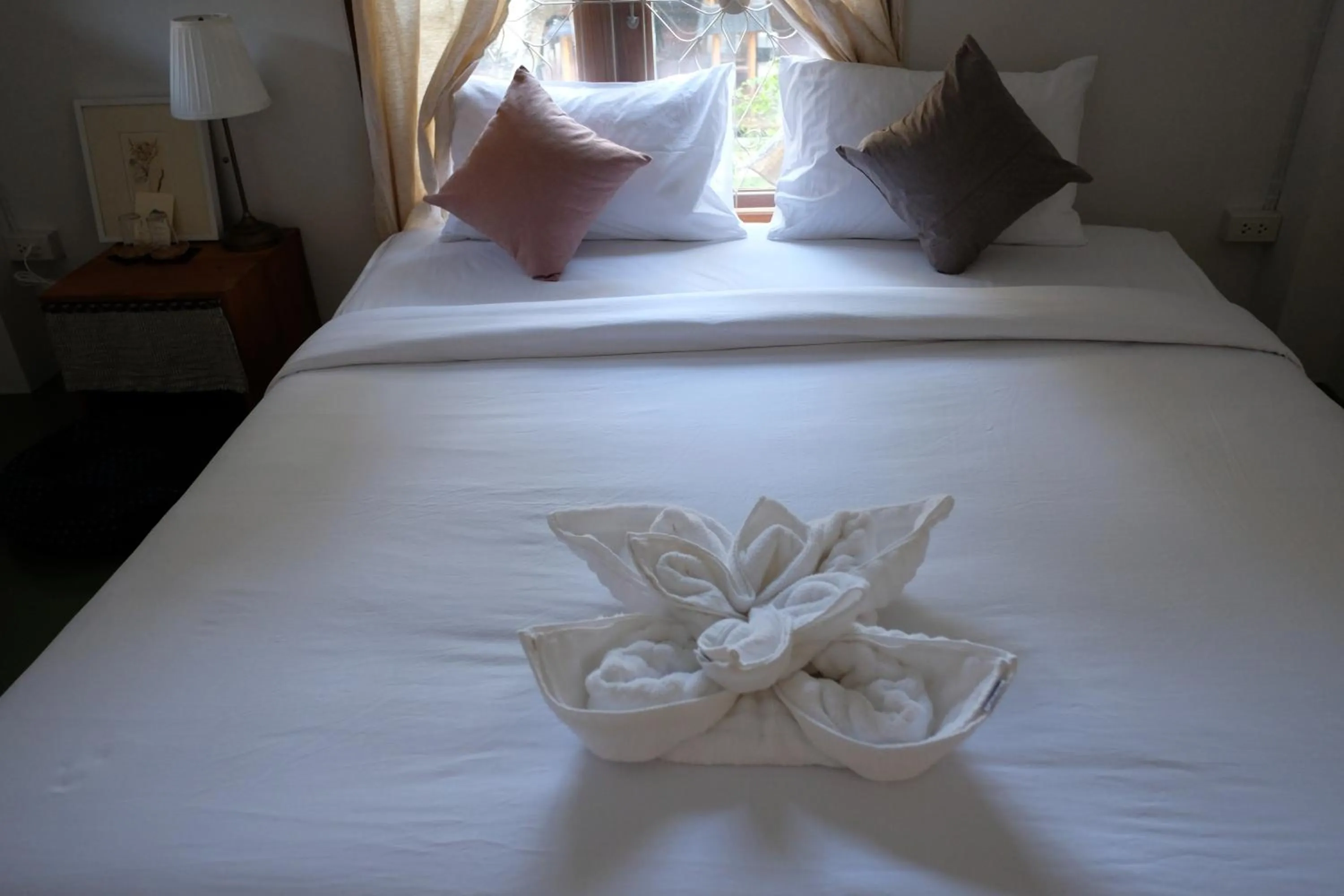 Bed in Paiyannoi Guesthome