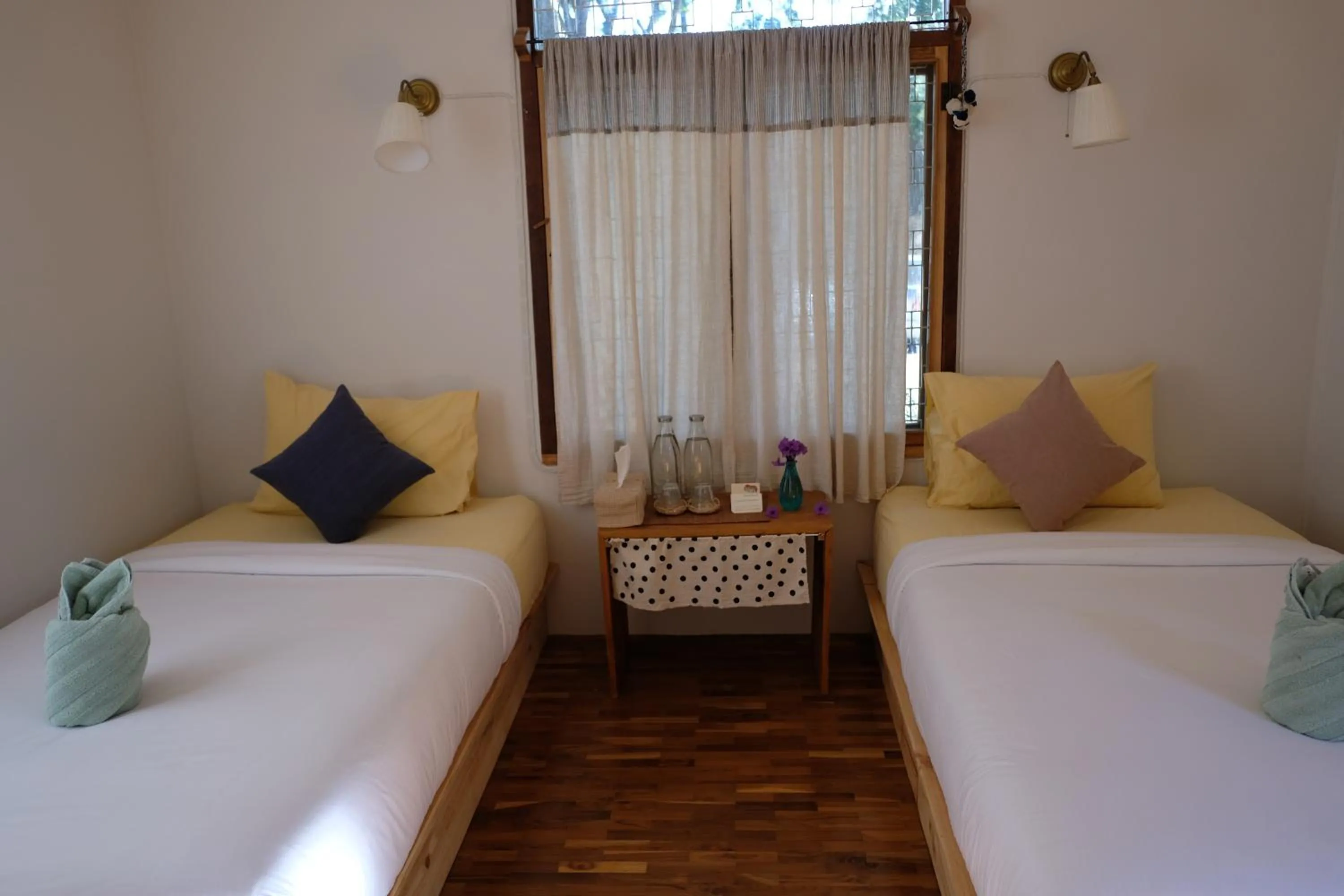 Bed in Paiyannoi Guesthome