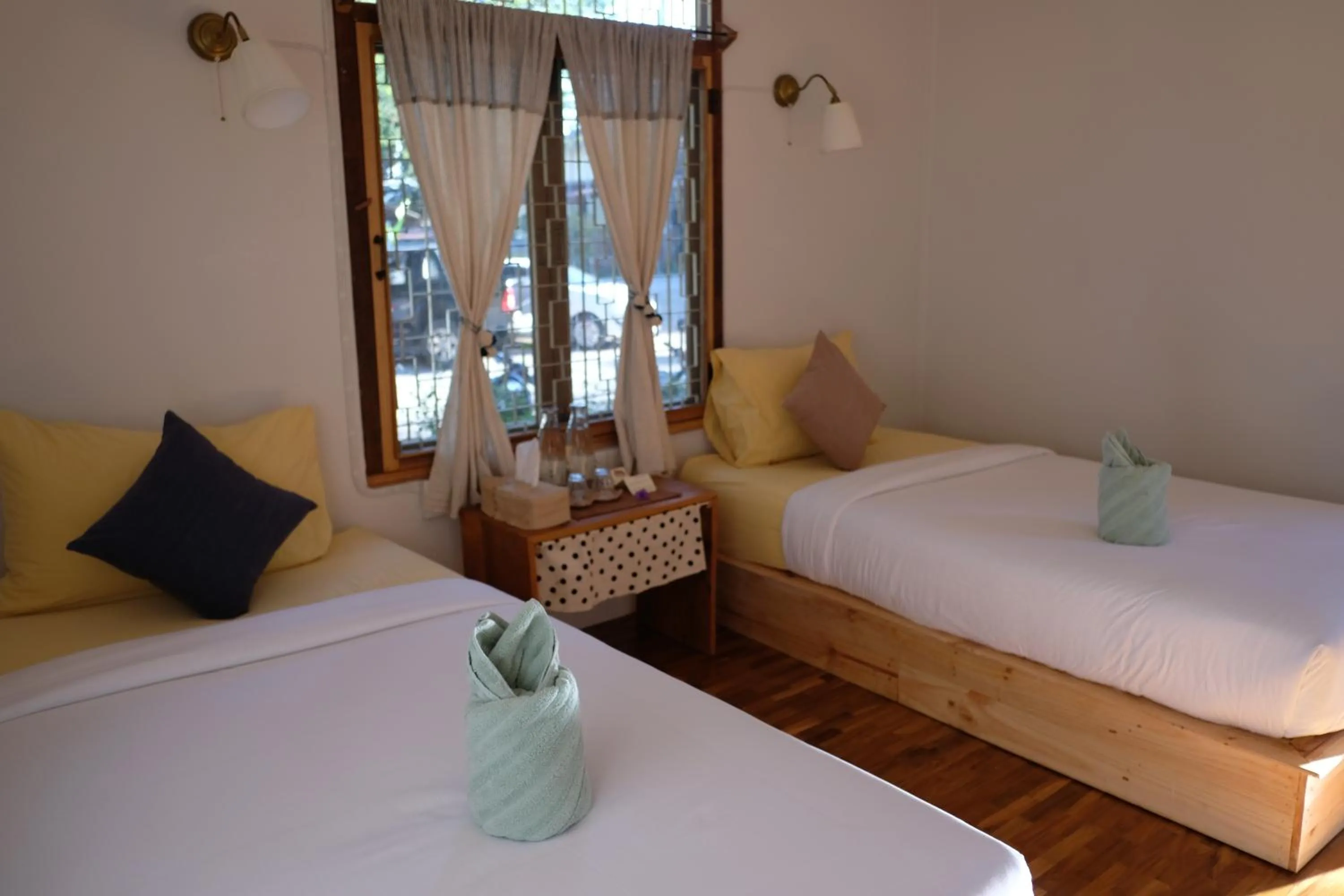 Bed in Paiyannoi Guesthome