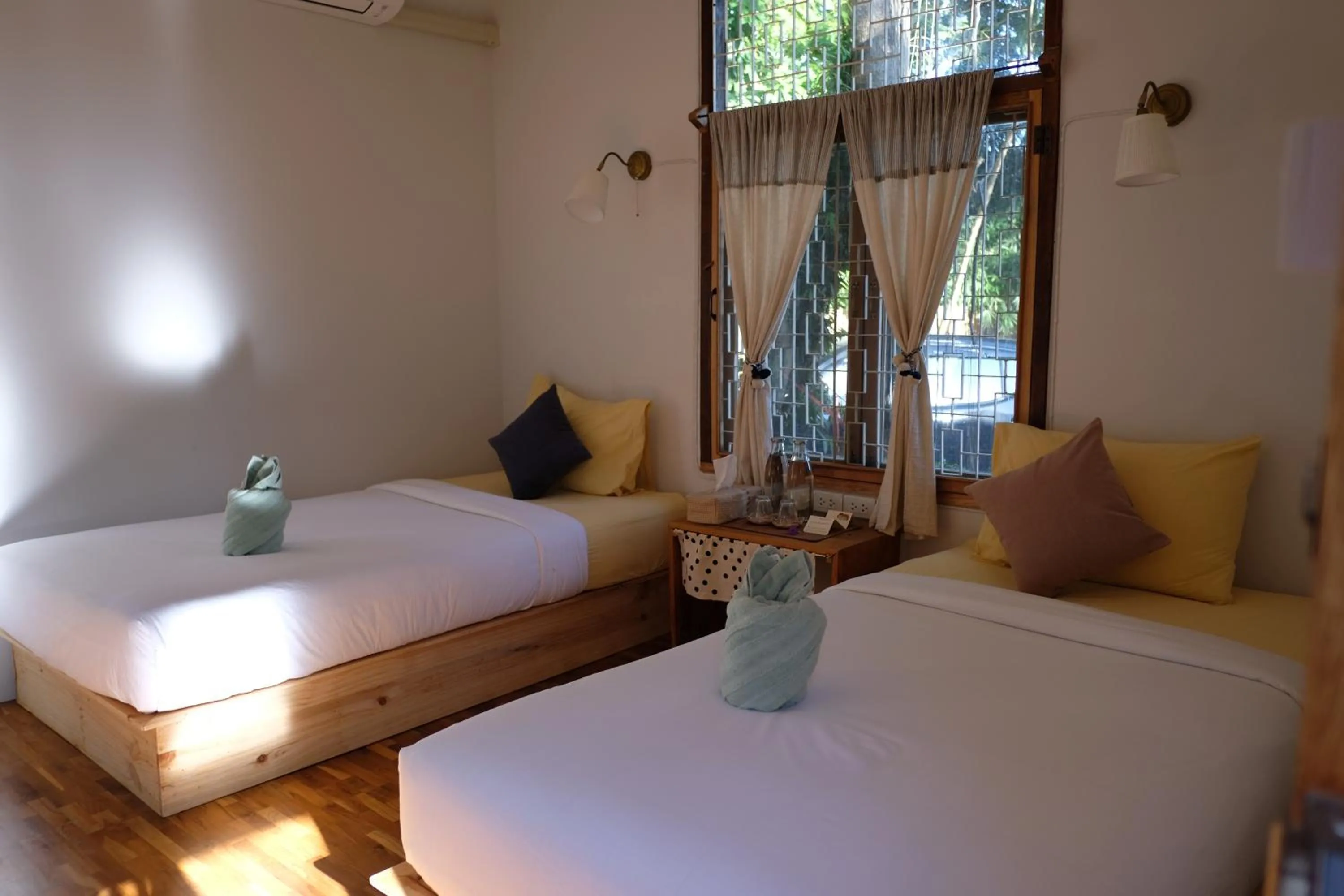 Bed in Paiyannoi Guesthome