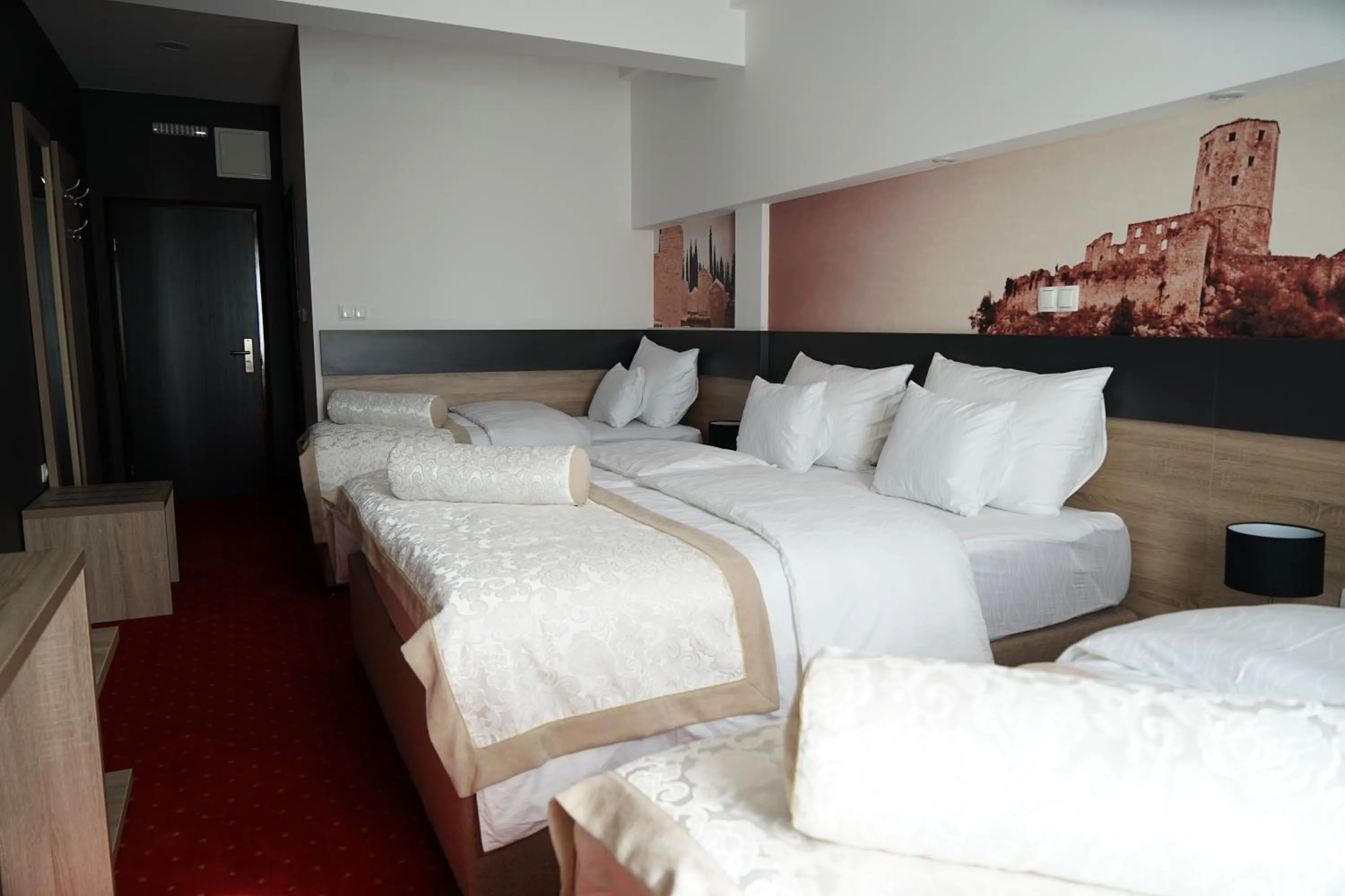 Bed in Hotel Hercegovina