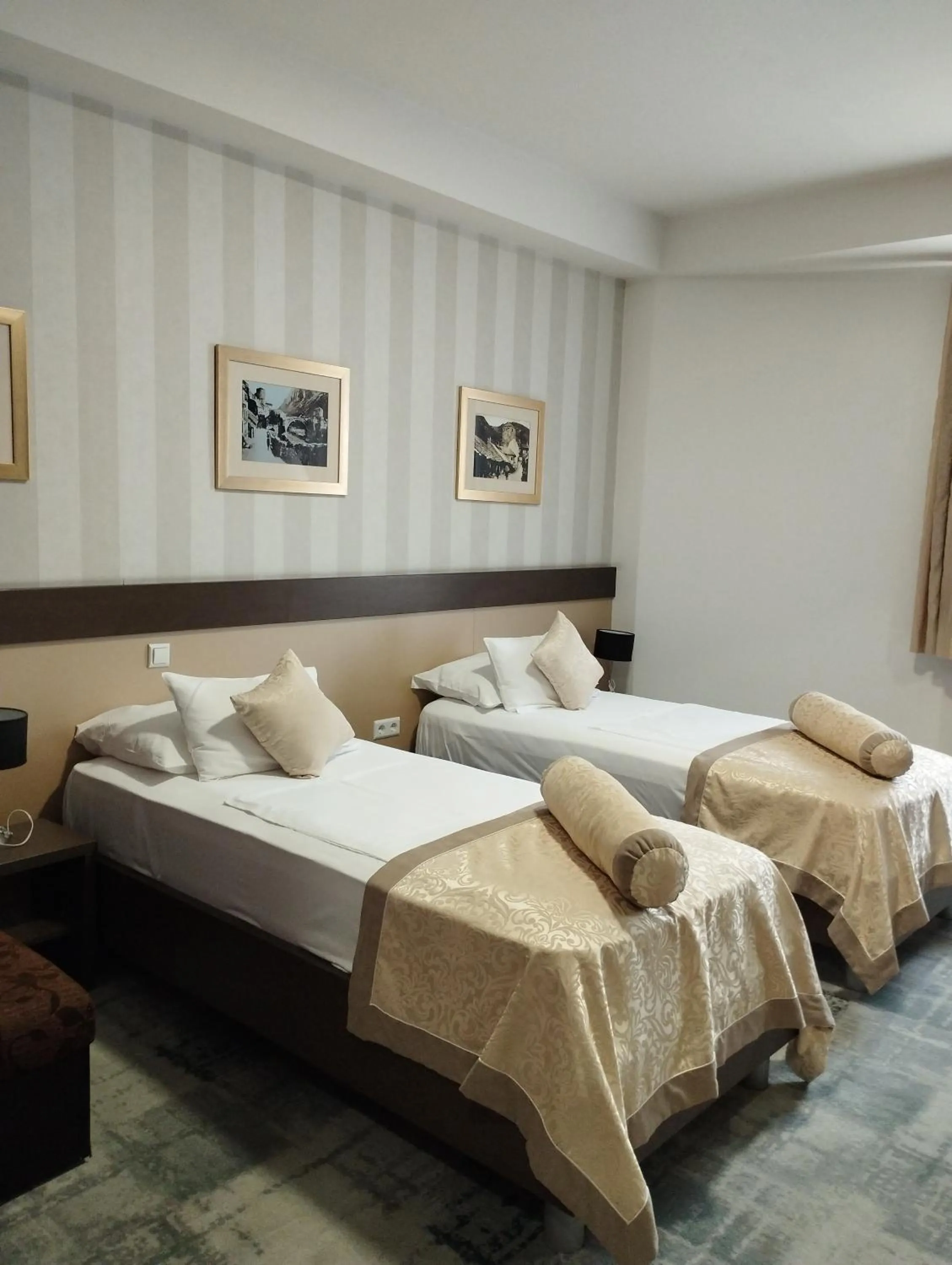 Bed in Hotel Hercegovina