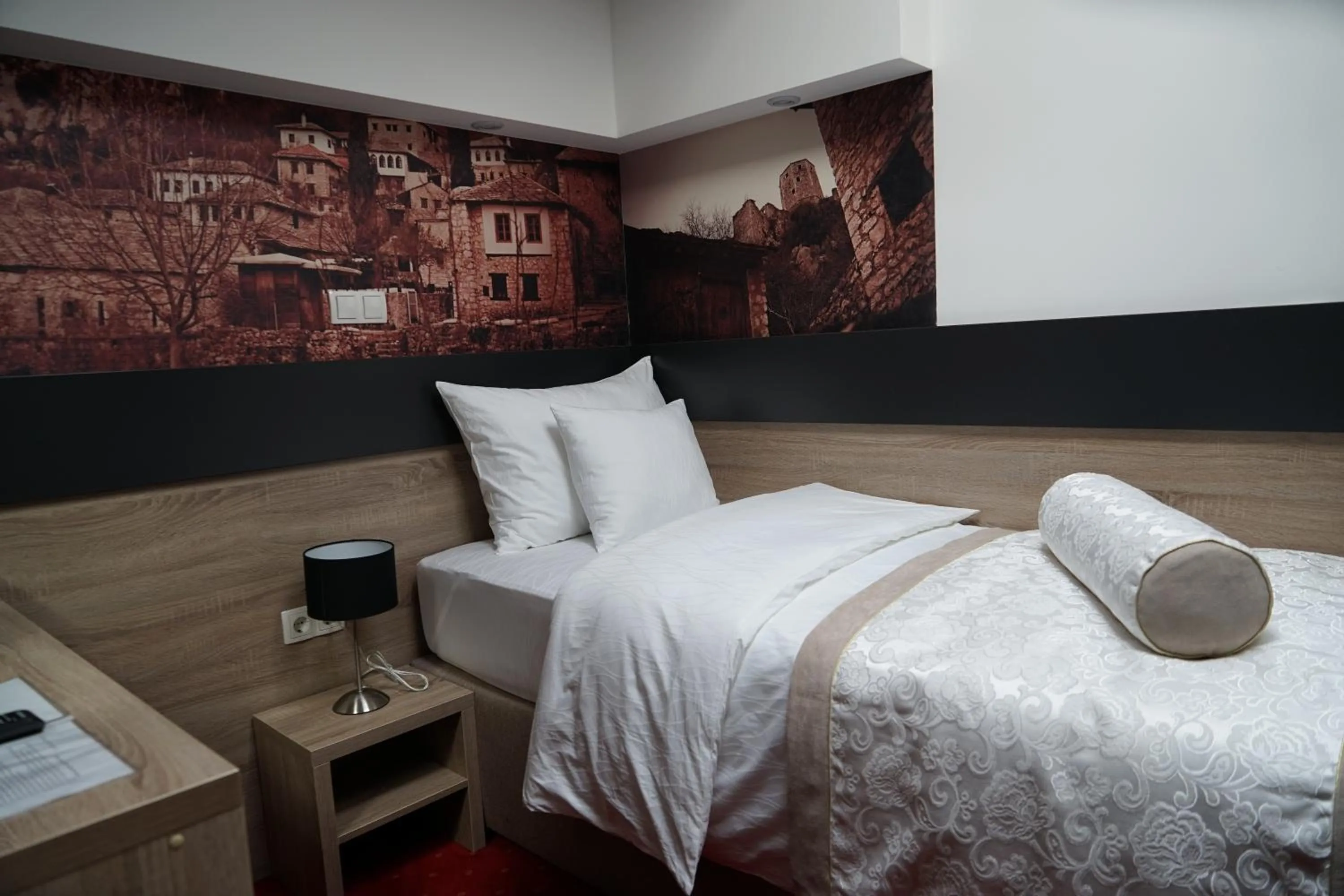 Bed in Hotel Hercegovina