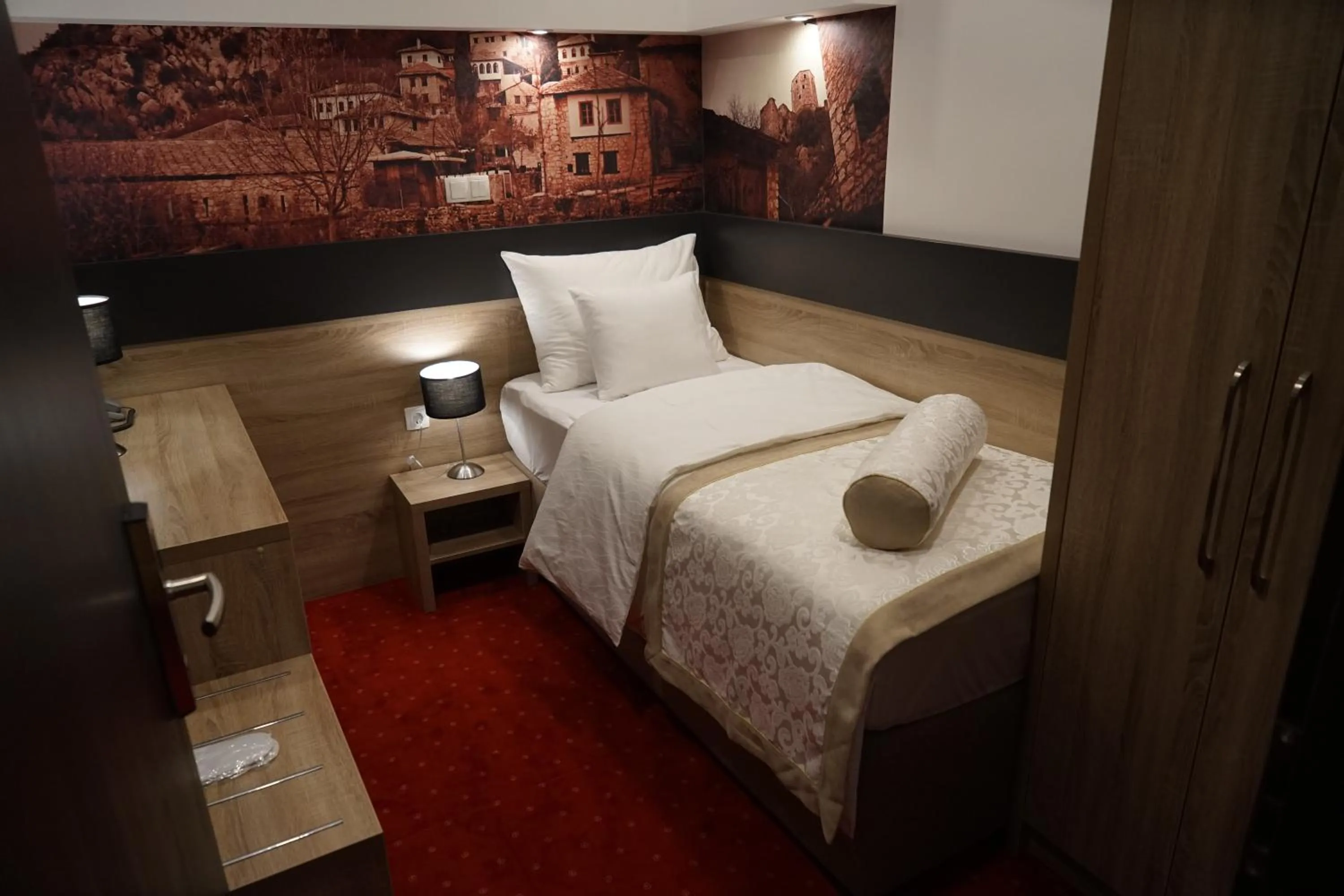 Bed in Hotel Hercegovina