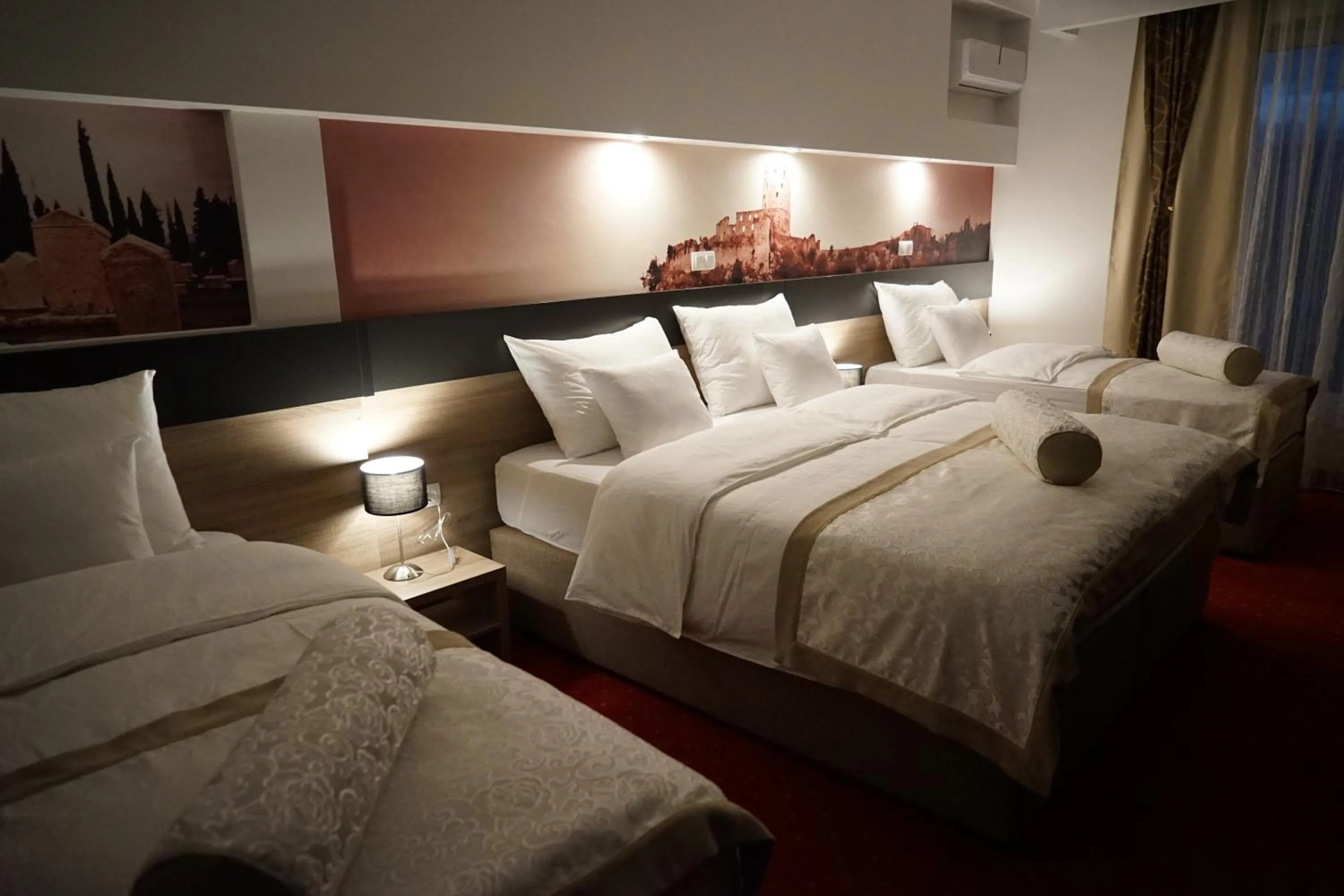 Bed in Hotel Hercegovina