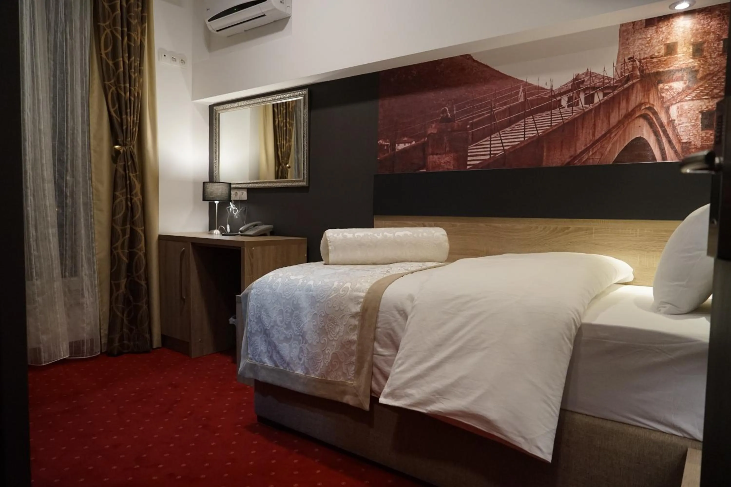 Bed in Hotel Hercegovina