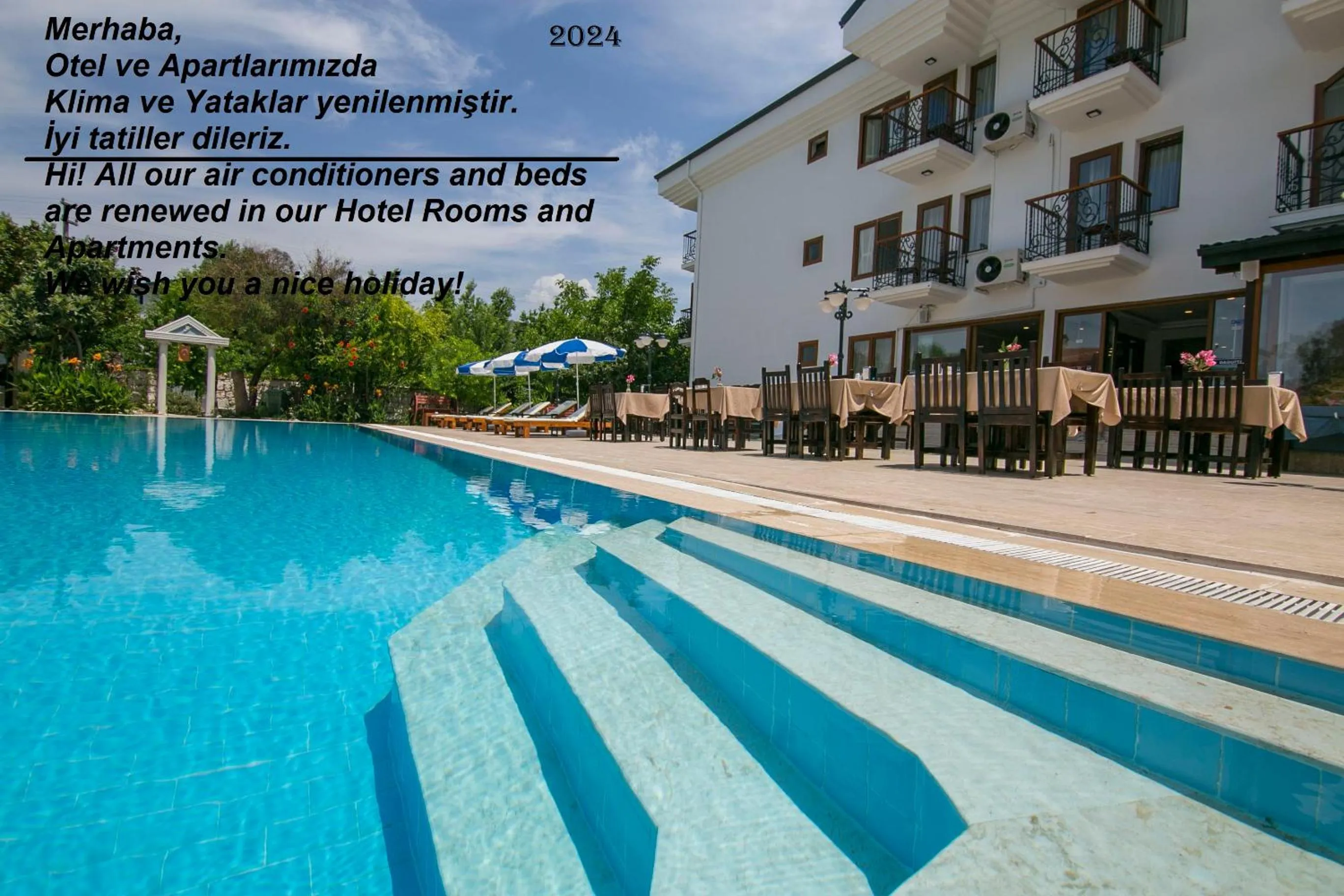 Swimming pool in Kilim Hotel & Apart