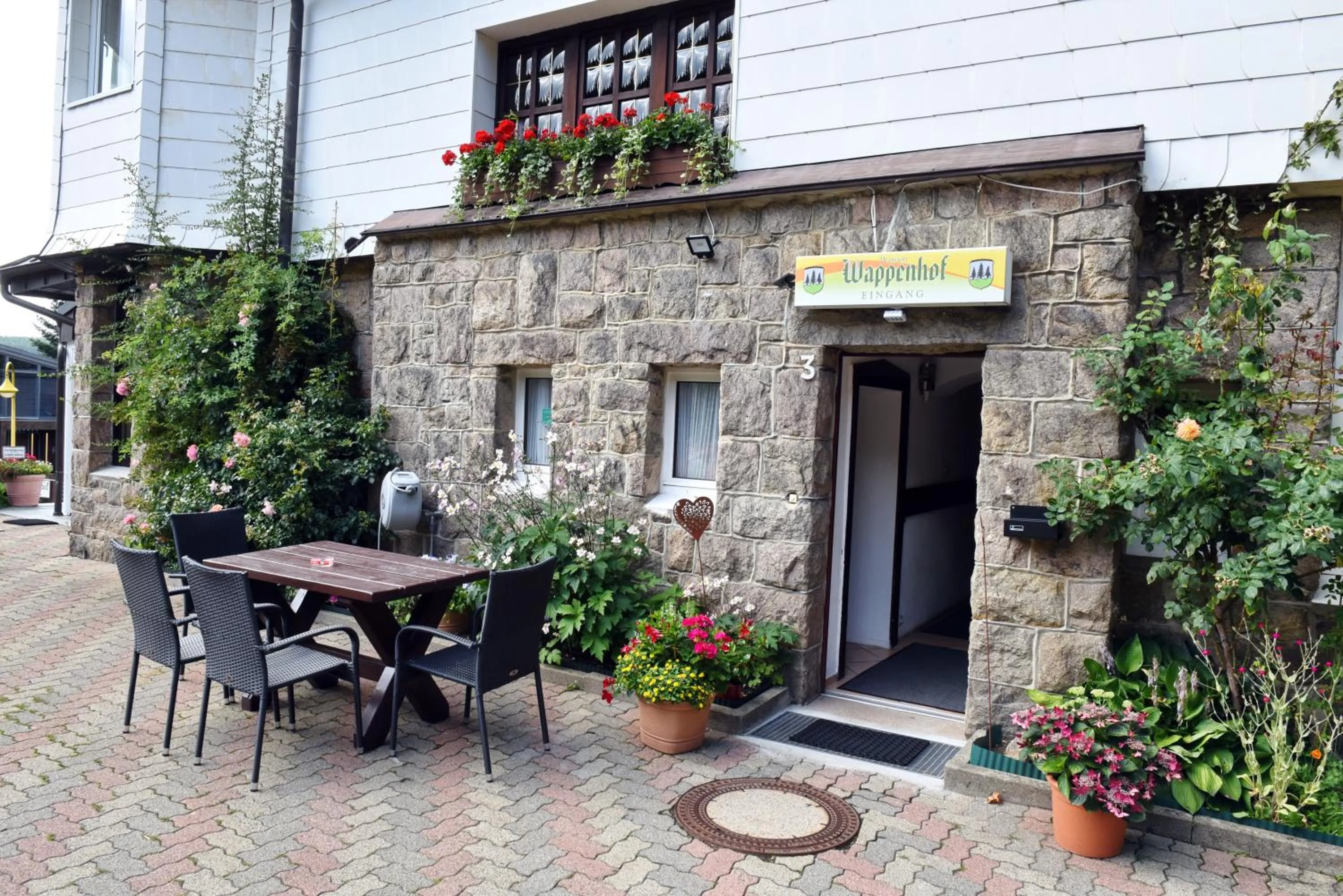 Garden in Hotel Wappenhof