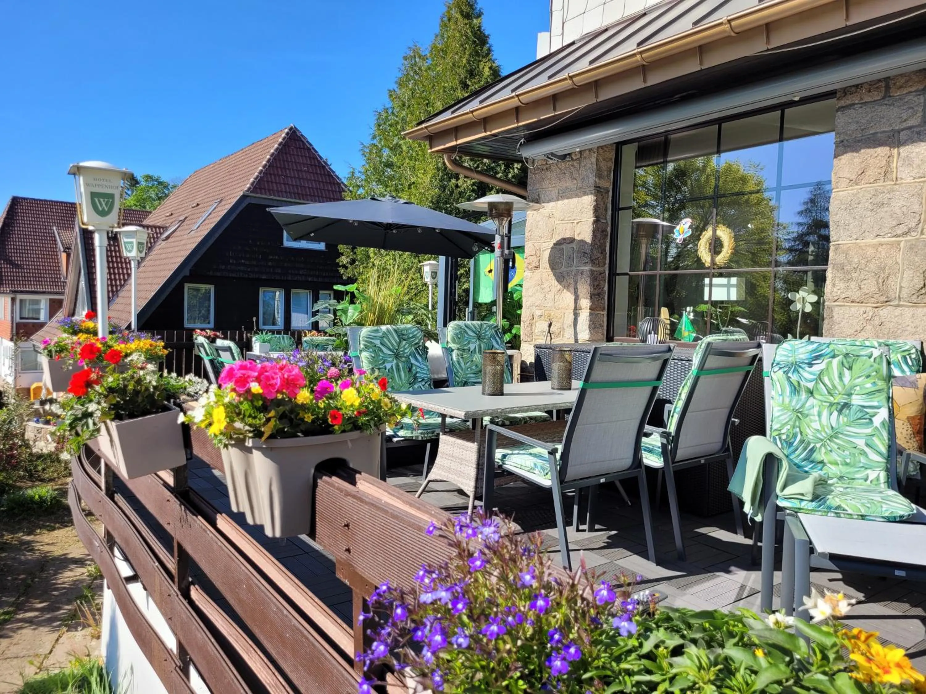 Seating area in Hotel Wappenhof