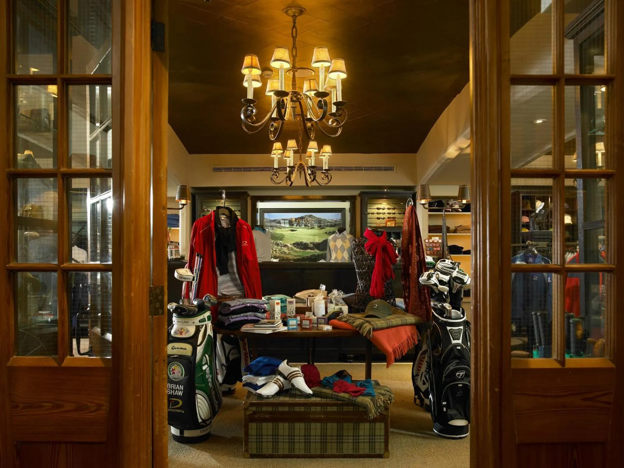 On-site shops in Trump International Golf Links & Hotel Doonbeg Ireland