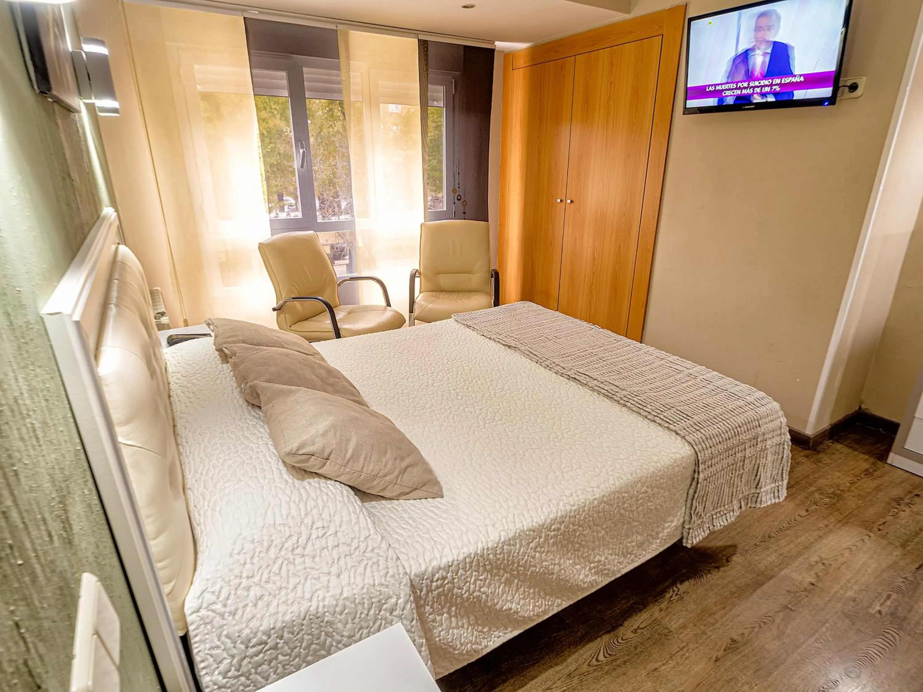 Bed in Hostal Real Aranjuez
