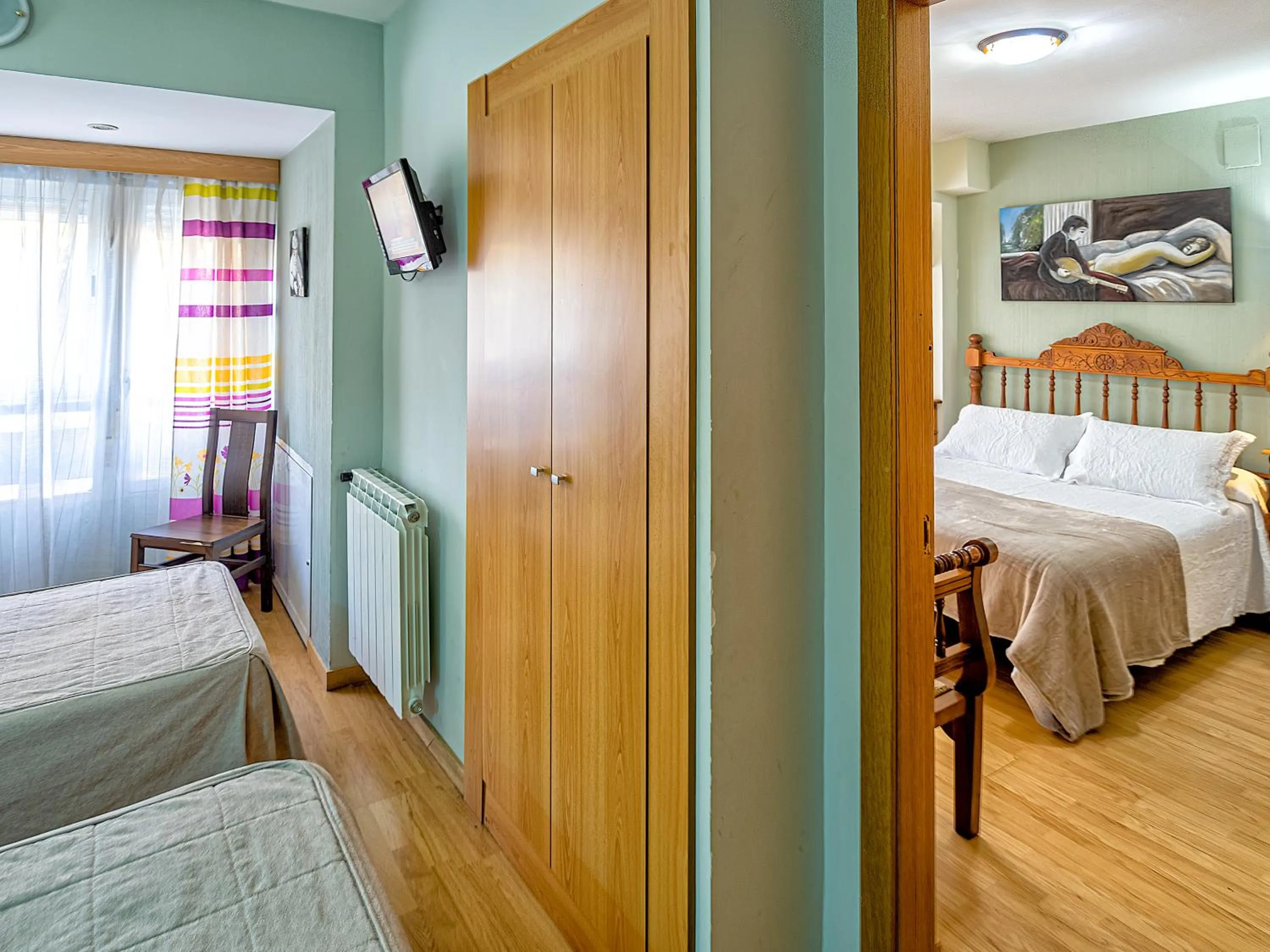 Bed in Hostal Real Aranjuez