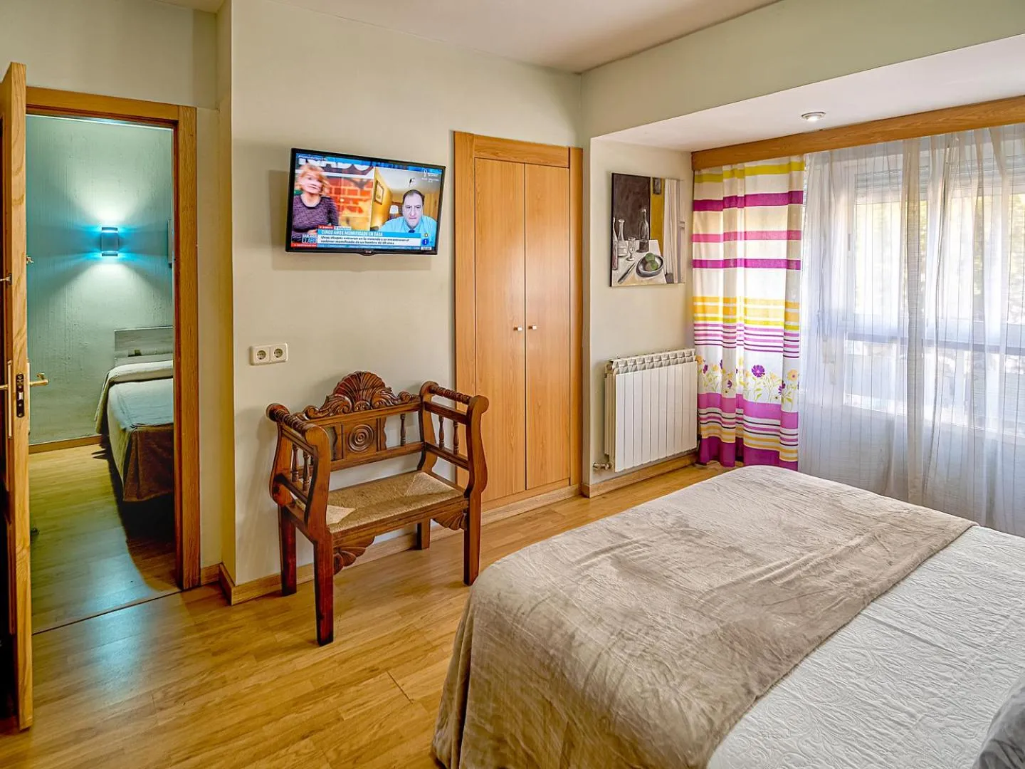Bed in Hostal Real Aranjuez