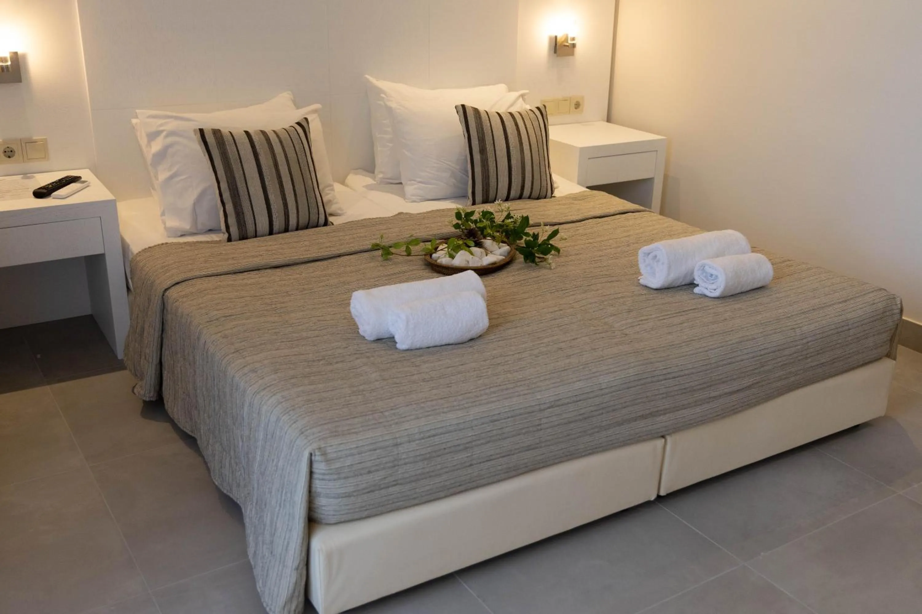 Bed in Eva Mare Hotel & Suites - Adults only