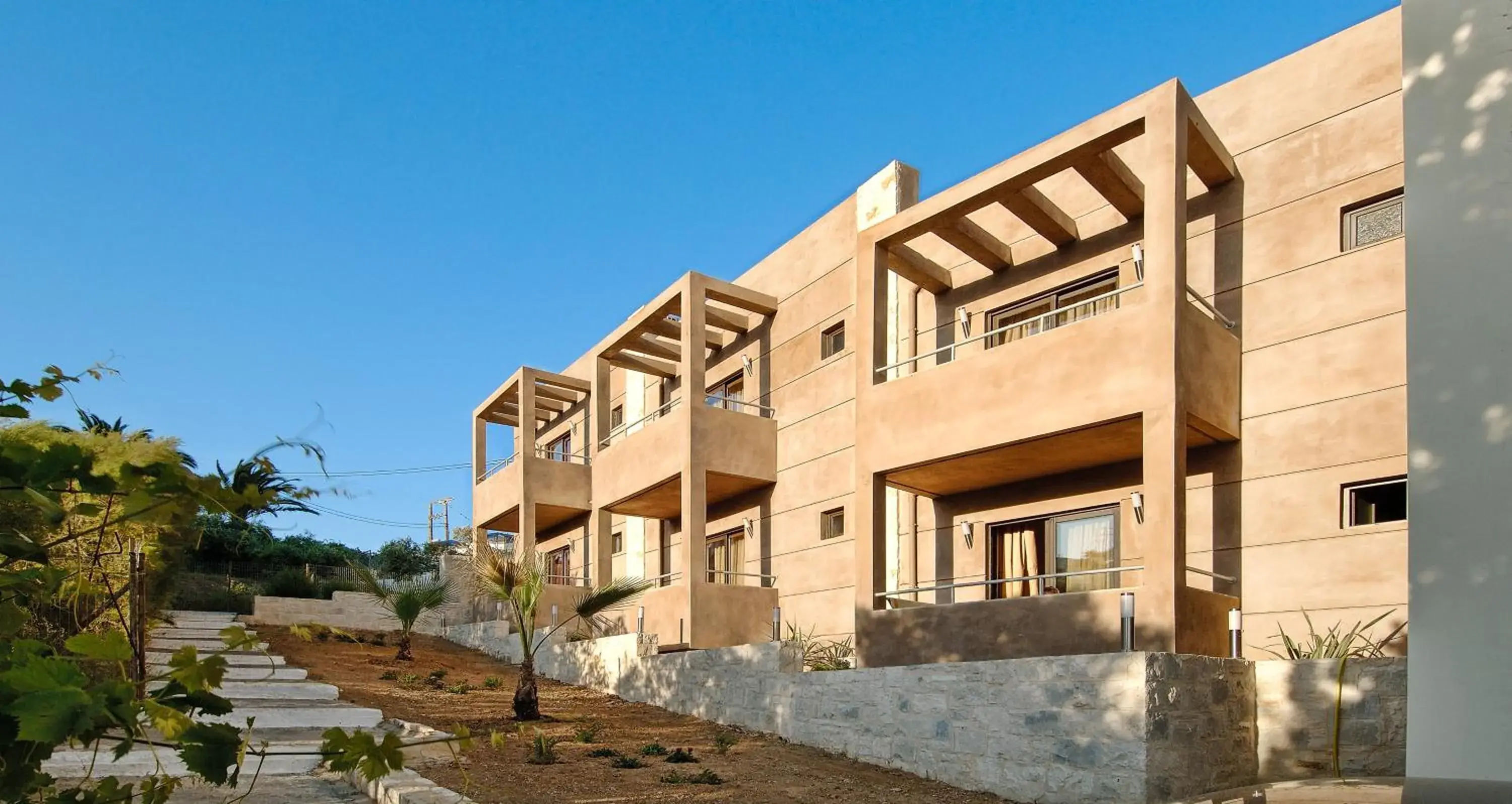 Garden view in Eva Mare Hotel & Suites - Adults only Garden view in Eva Mare Hotel & Suites - Adults only