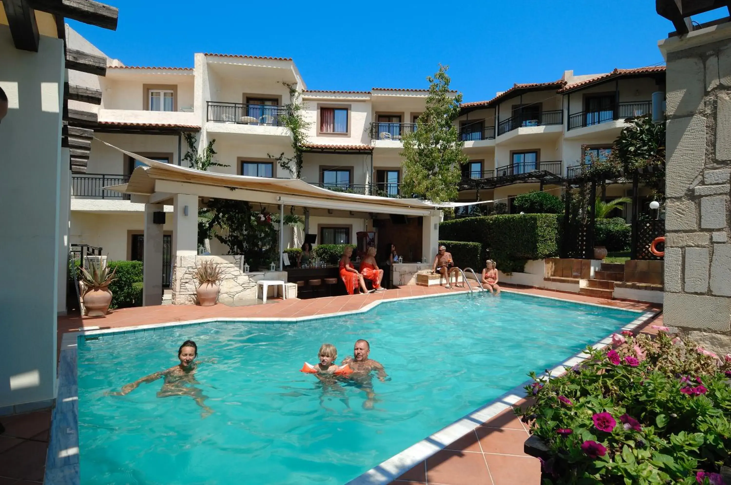 Swimming pool in Eva Mare Hotel & Suites - Adults only Swimming pool in Eva Mare Hotel & Suites - Adults only