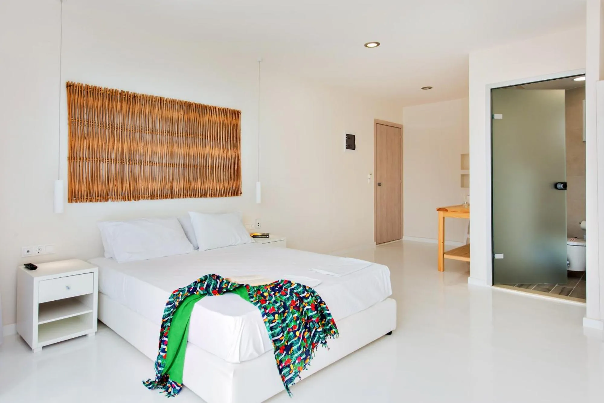 Bed in Eva Mare Hotel & Suites - Adults only