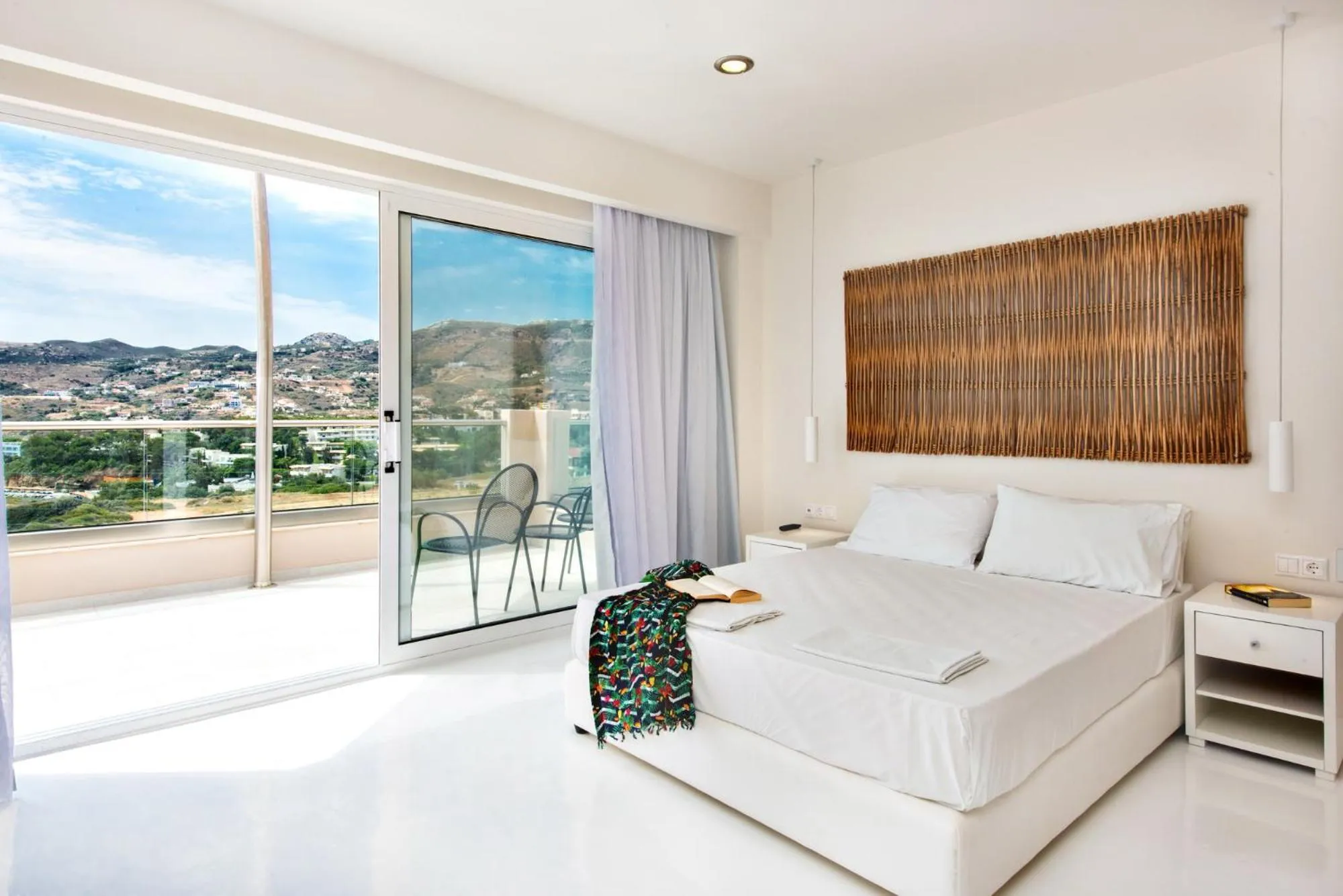 Bed in Eva Mare Hotel & Suites - Adults only